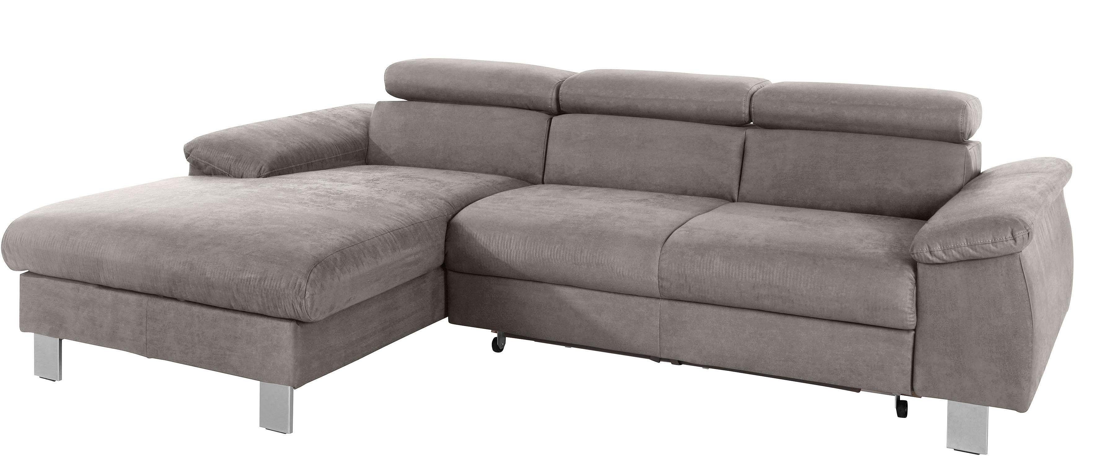 COTTA Polstergarnitur Komaris L-Form, B: 242 bzw. 100 cm (Set: Ecksofa & Ho günstig online kaufen