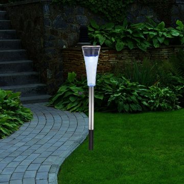 Globo LED Solarleuchte Solarleuchte Garten 5er Set bunt Solarlampe Außen Leuchte Solar