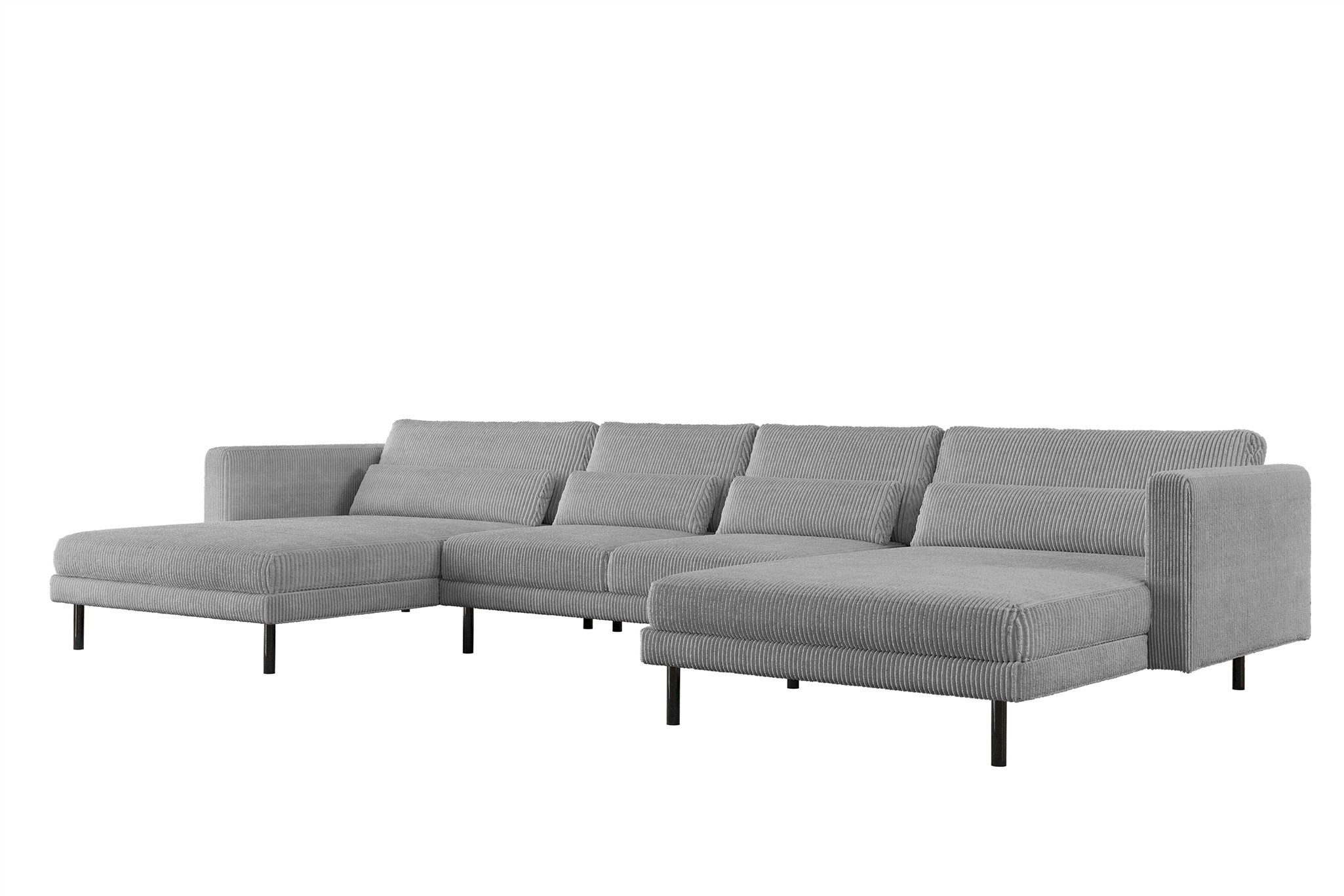 Fun Möbel Wohnlandschaft Sofa in U-Form günstig online kaufen