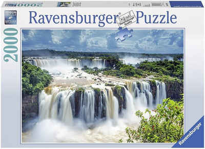 Ravensburger Puzzle Wasserfälle von Iguazu Brasilien, 2000 Puzzleteile, Made in Germany, FSC® - schützt Wald - weltweit