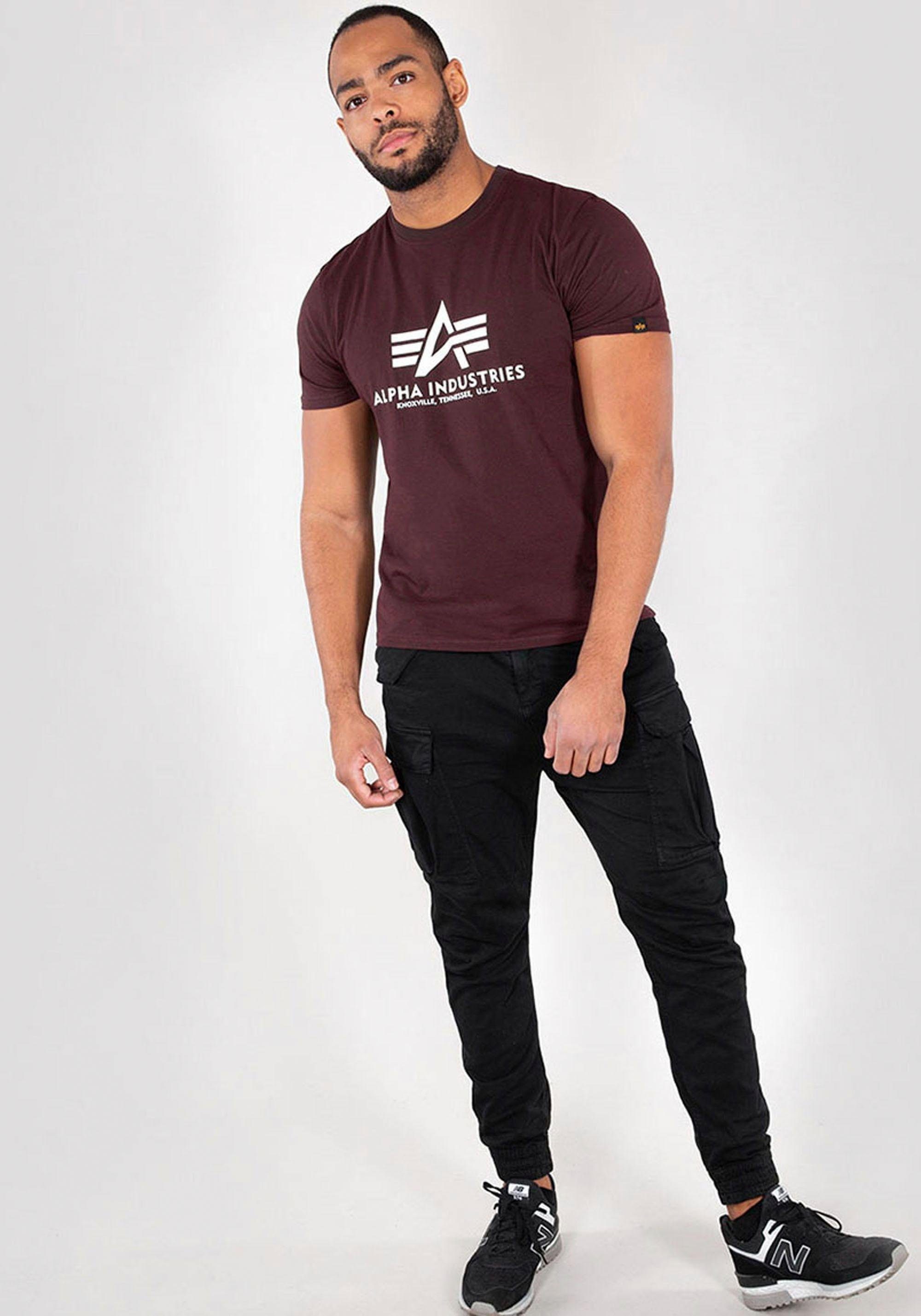 Alpha Industries T-Shirt Basic T-Shirt Baumwolle, regular fit
