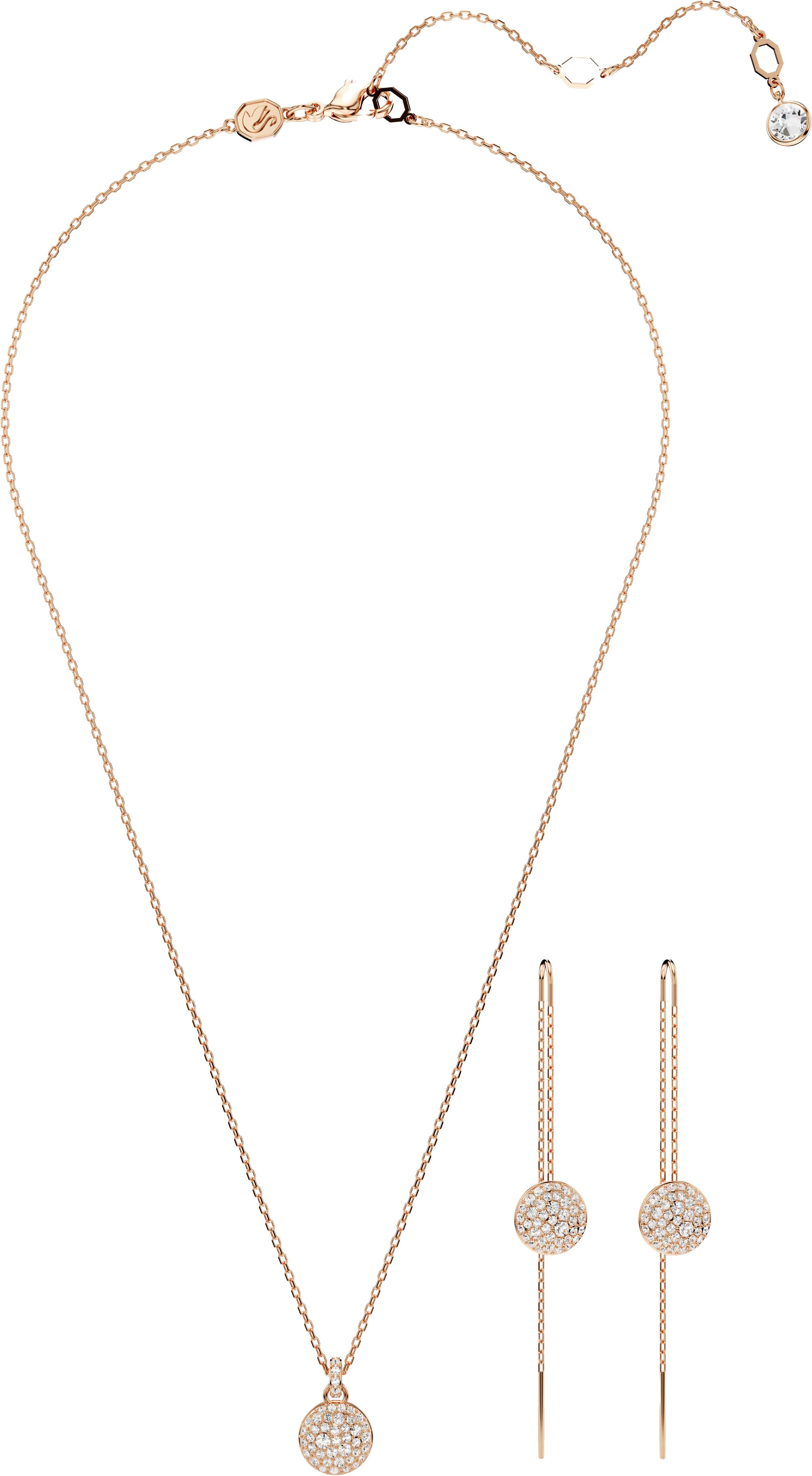 Swarovski Ohrring und Ketten Set Meteora...