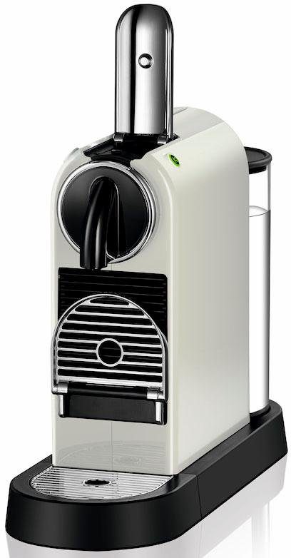 White, Kapseln Nespresso DeLonghi, EN Willkommenspaket CITIZ 167.W inkl. Kapselmaschine mit 7 von