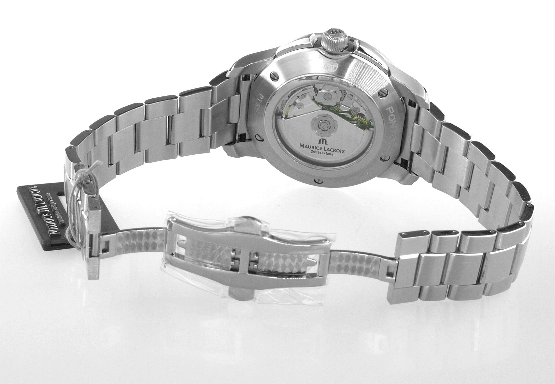 MAURICE LACROIX Automatikuhr Herren Uhr Chronograph Pontos PT6388-SS002-430  Neu | Schweizer Uhren