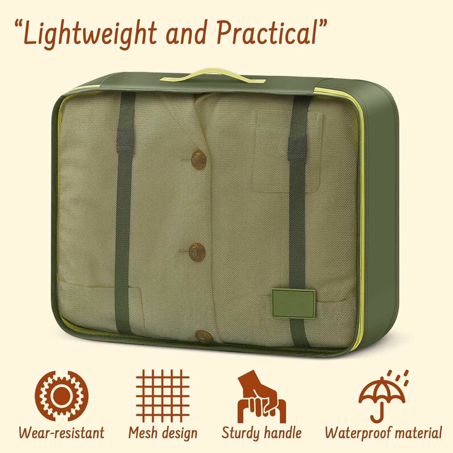 Coonoor Kofferorganizer 8-tlg. Koffer Organizer Set günstig online kaufen
