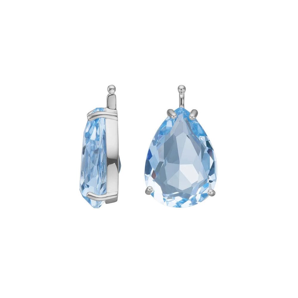 HEIDE HEINZENDORFF Einhänger für Ohrschmuck 22210030936, Quarzglas, Blau, Einhänger, Ohrringe