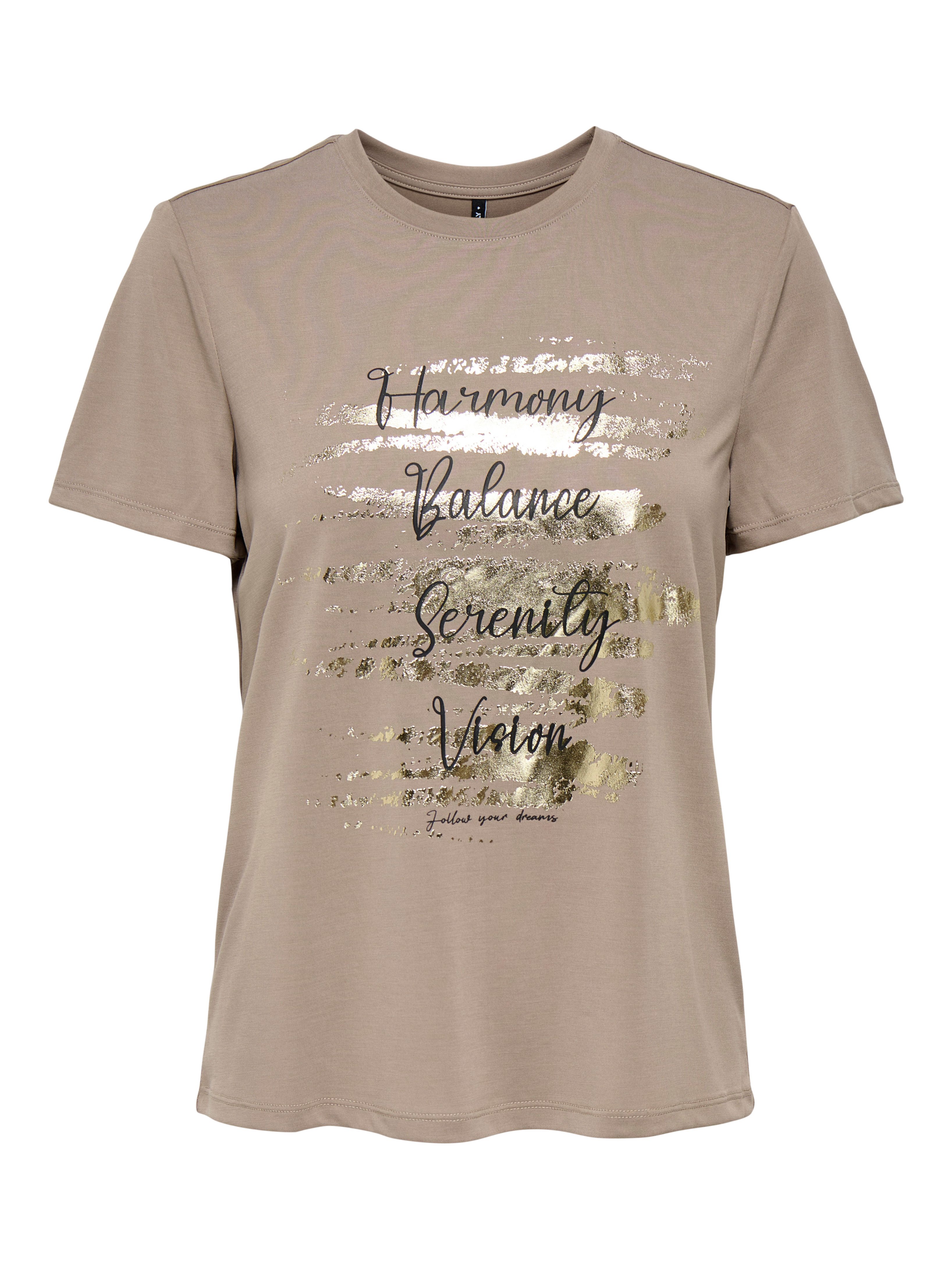 ONLY Kurzarmshirt ONLFREE LIFE MODAL S/S ATELIER TOP JRS Materialmix, Rundh günstig online kaufen