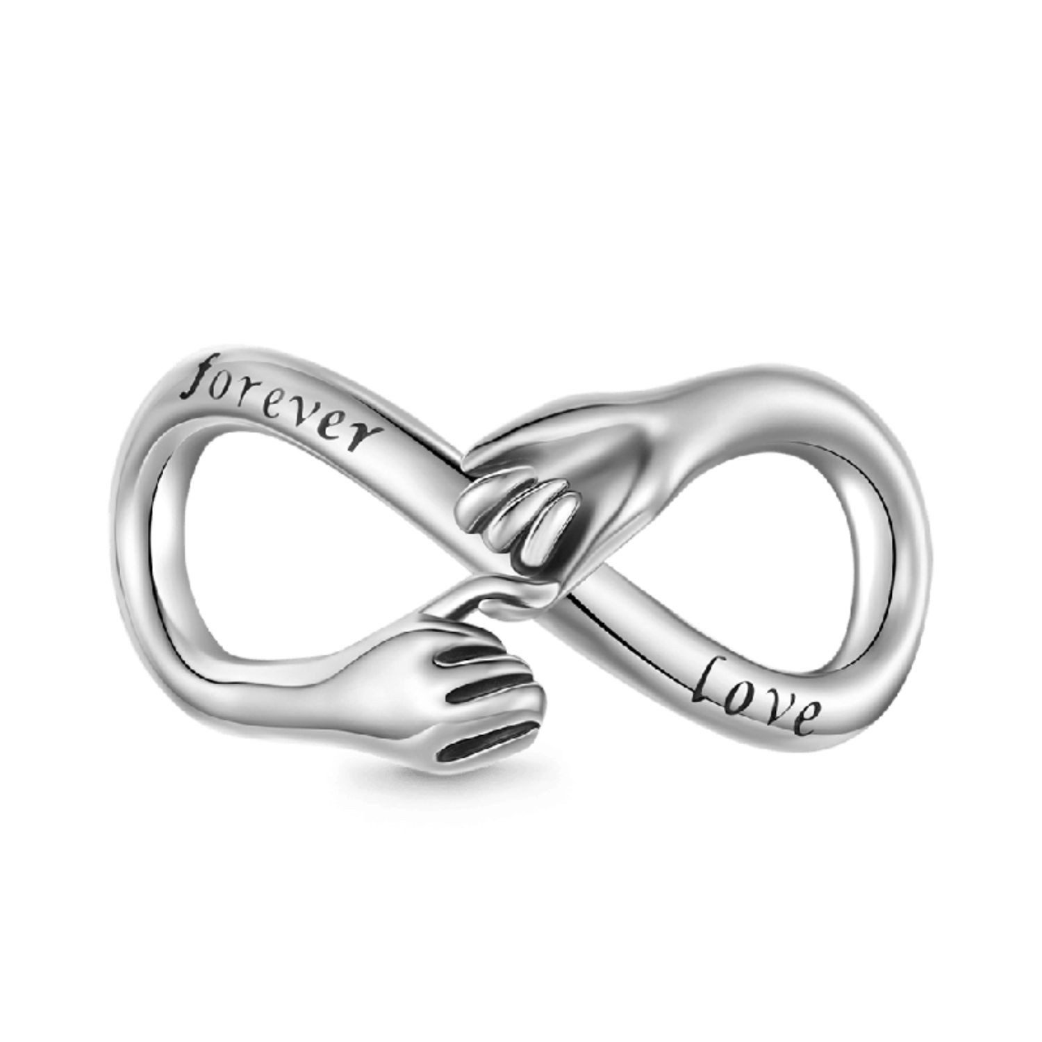 Gnoce Bead Gnoce Charm Infinity JMC029 Silber