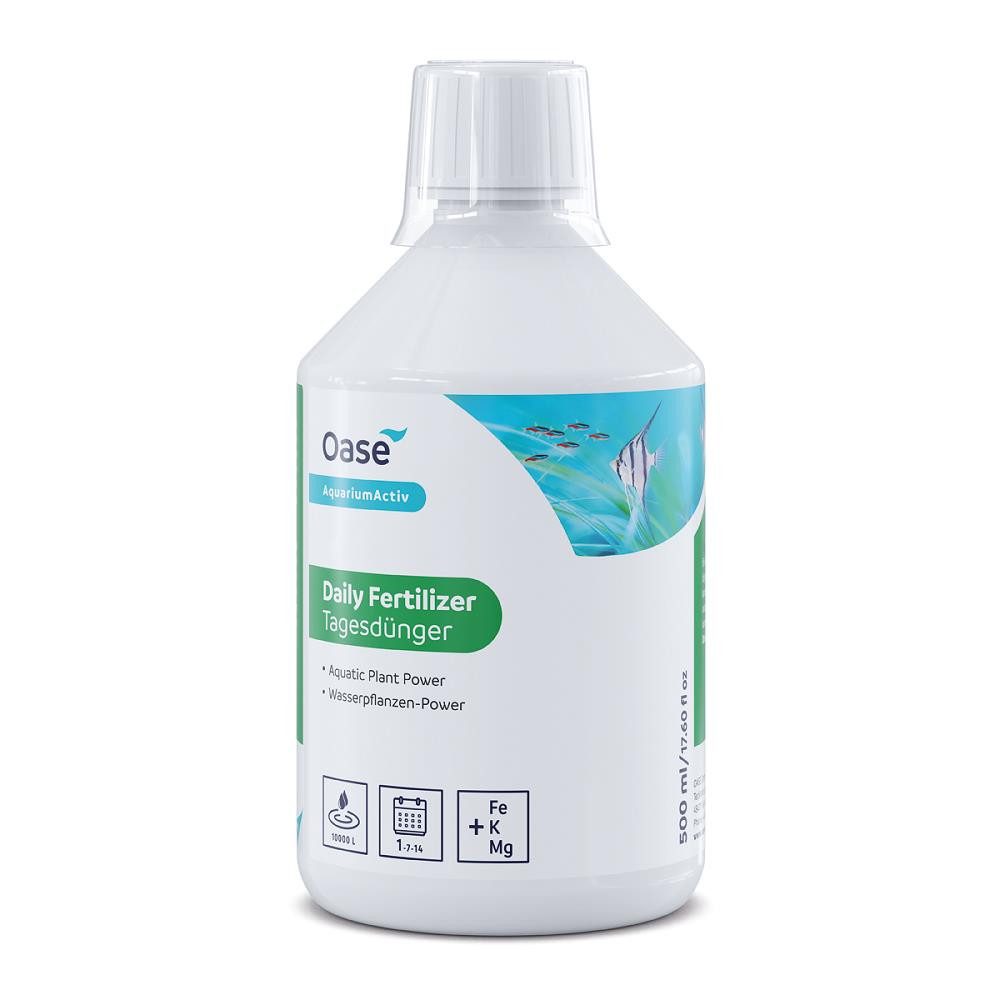 Aquarien-Substrat Oase Tagesdünger 500 ml- schnelle Ergänzung von Pflanzenährstoffen