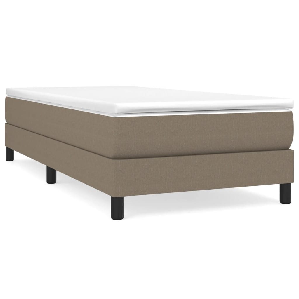 furnicato Bett Bettgestell ohne Matratze Taupe günstig online kaufen