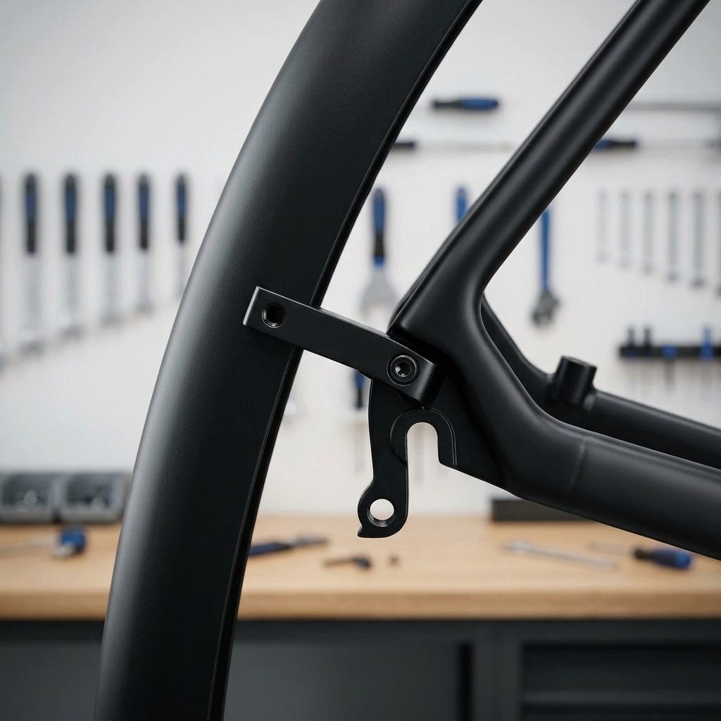 Merida Schutzblech Merida Befestigung Schutzblechstreben Aluminium Schwarz - Einfache Mon