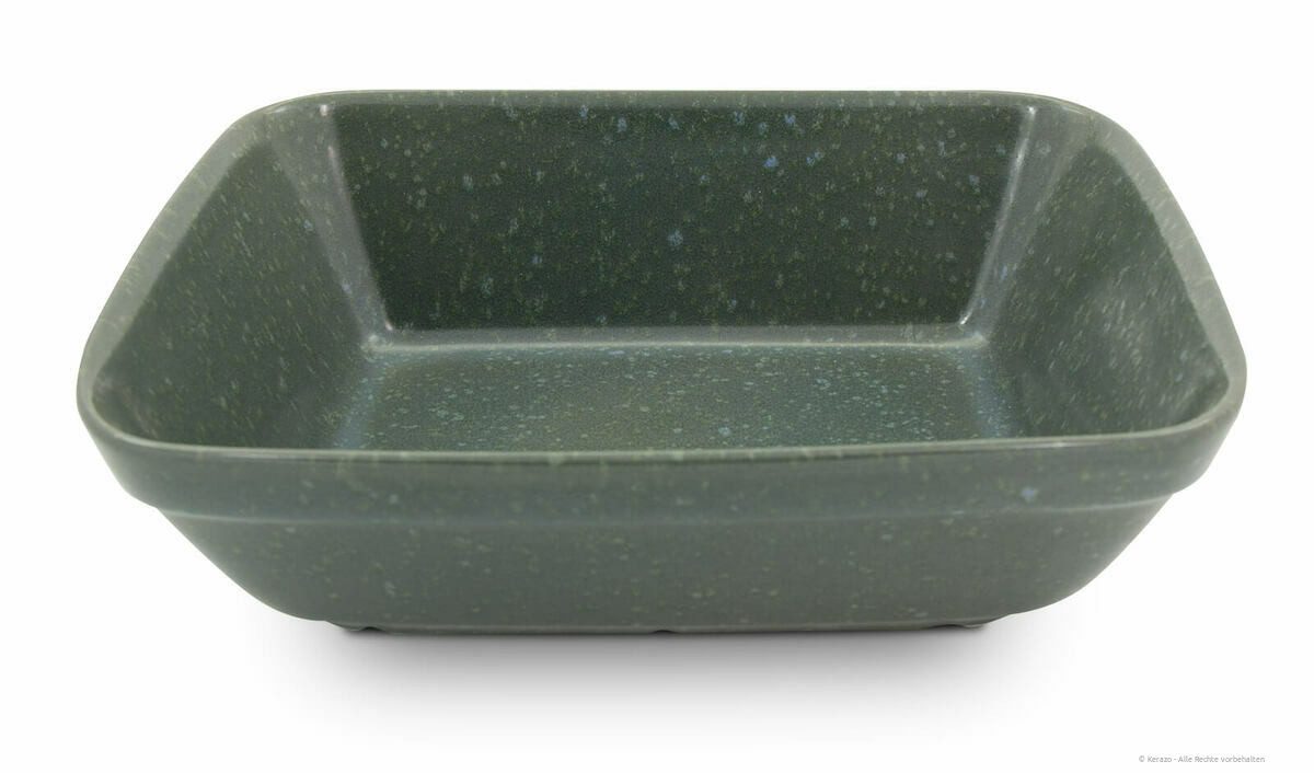 Bunzlauer Keramik Auflaufform Bunzlauer Keramik 2Liter Auflaufform Backform 25x20,8x7cm Dekor ZIELON, Keramik