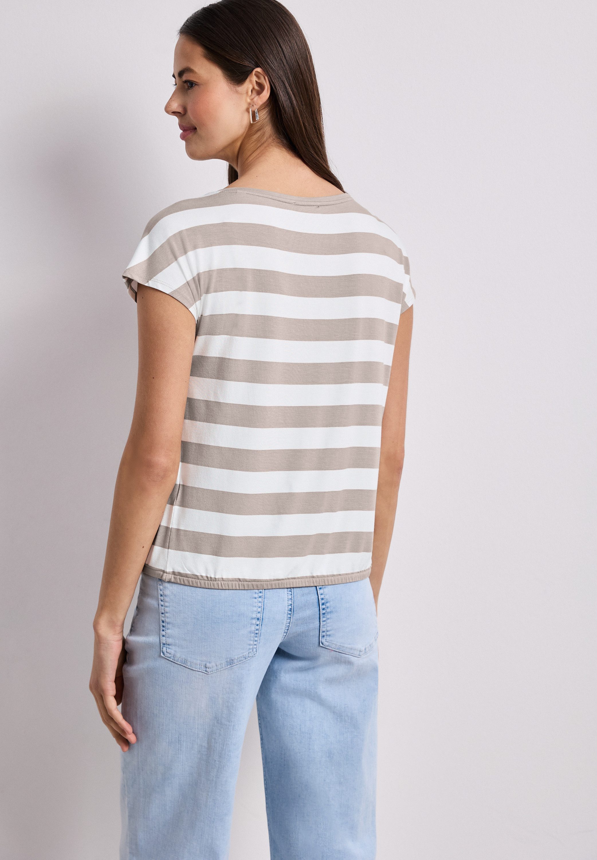 STREET ONE T-Shirt im Streifendesign