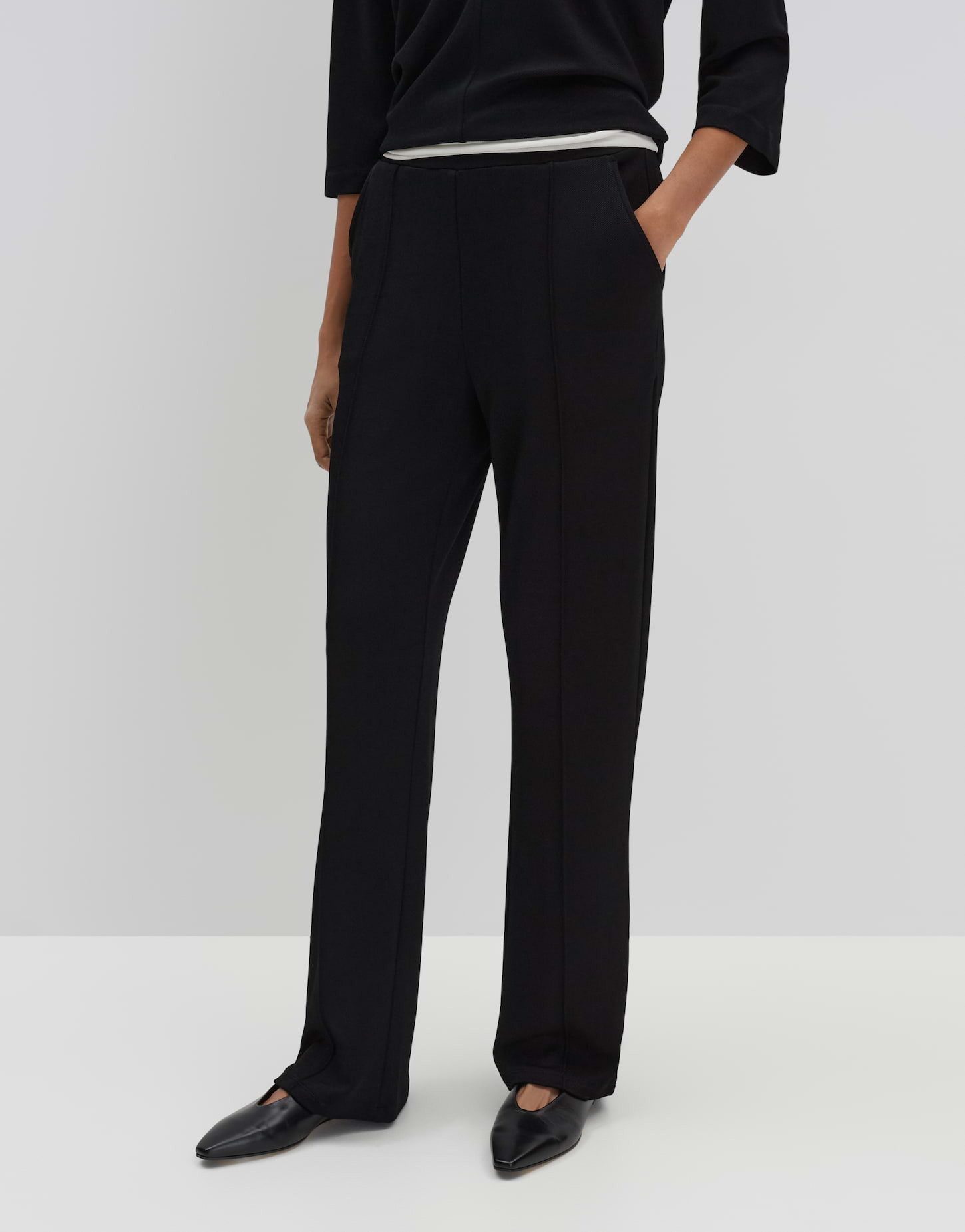 Stoffhose CENYA DETAIL mit Pin-tuck Detail