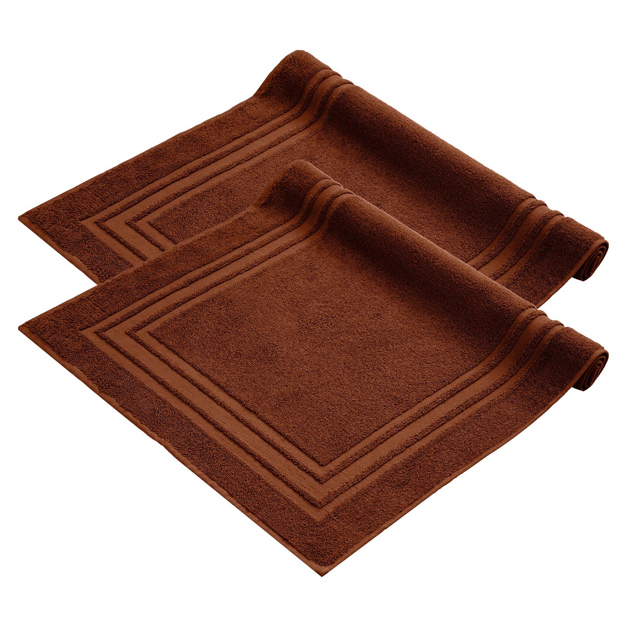 Komfortec Badematte Badvorleger aus 100% Baumwolle, günstig online kaufen