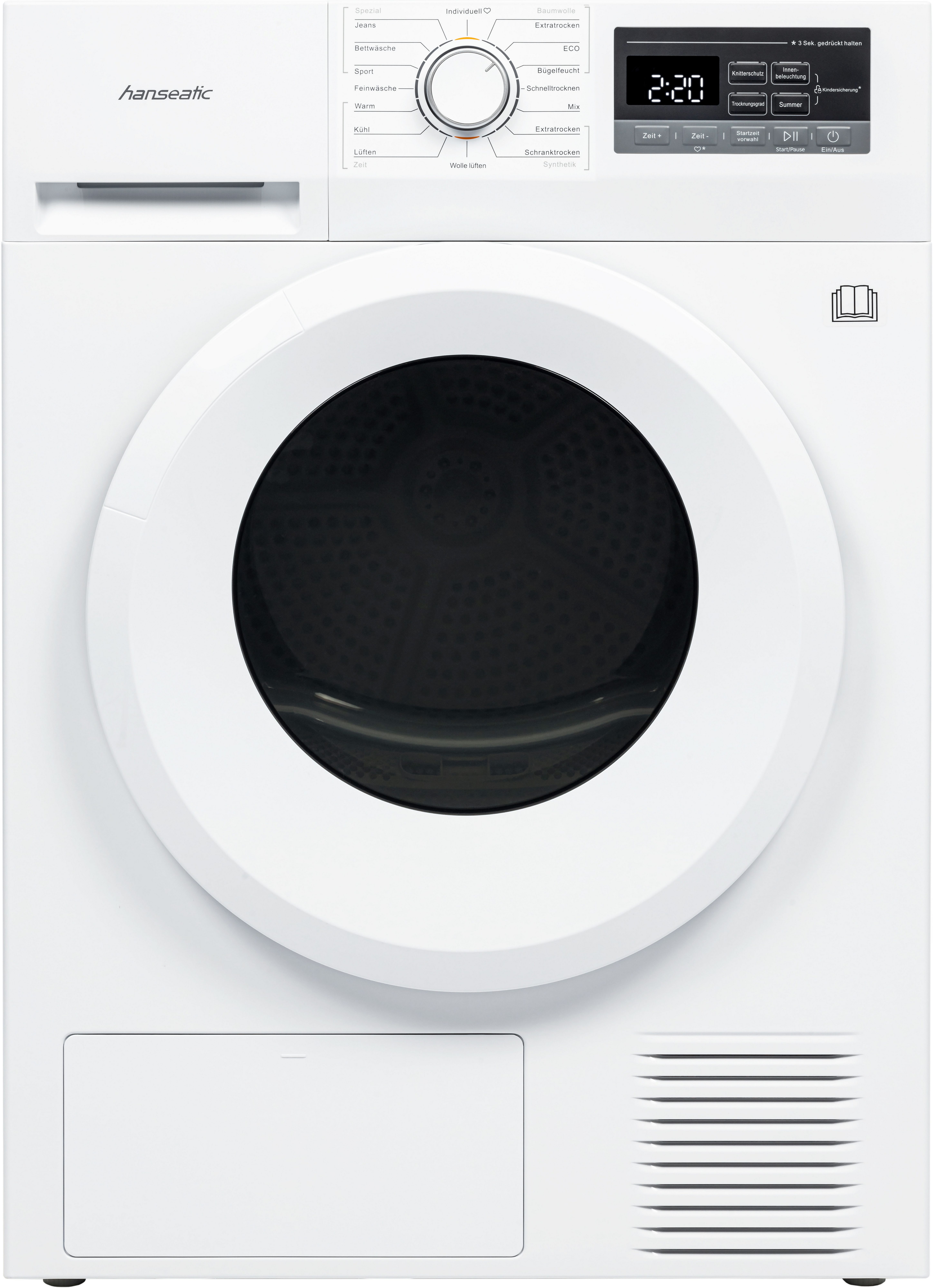 Hanseatic Wärmepumpentrockner HWT8EGT