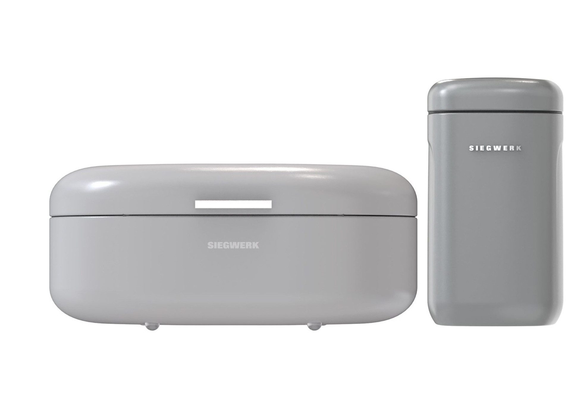 SIEGWERK Brotkasten SIEGWERK Kombiangebot Brotkasten PANEA L & Vorratsdose L Shadow Rock