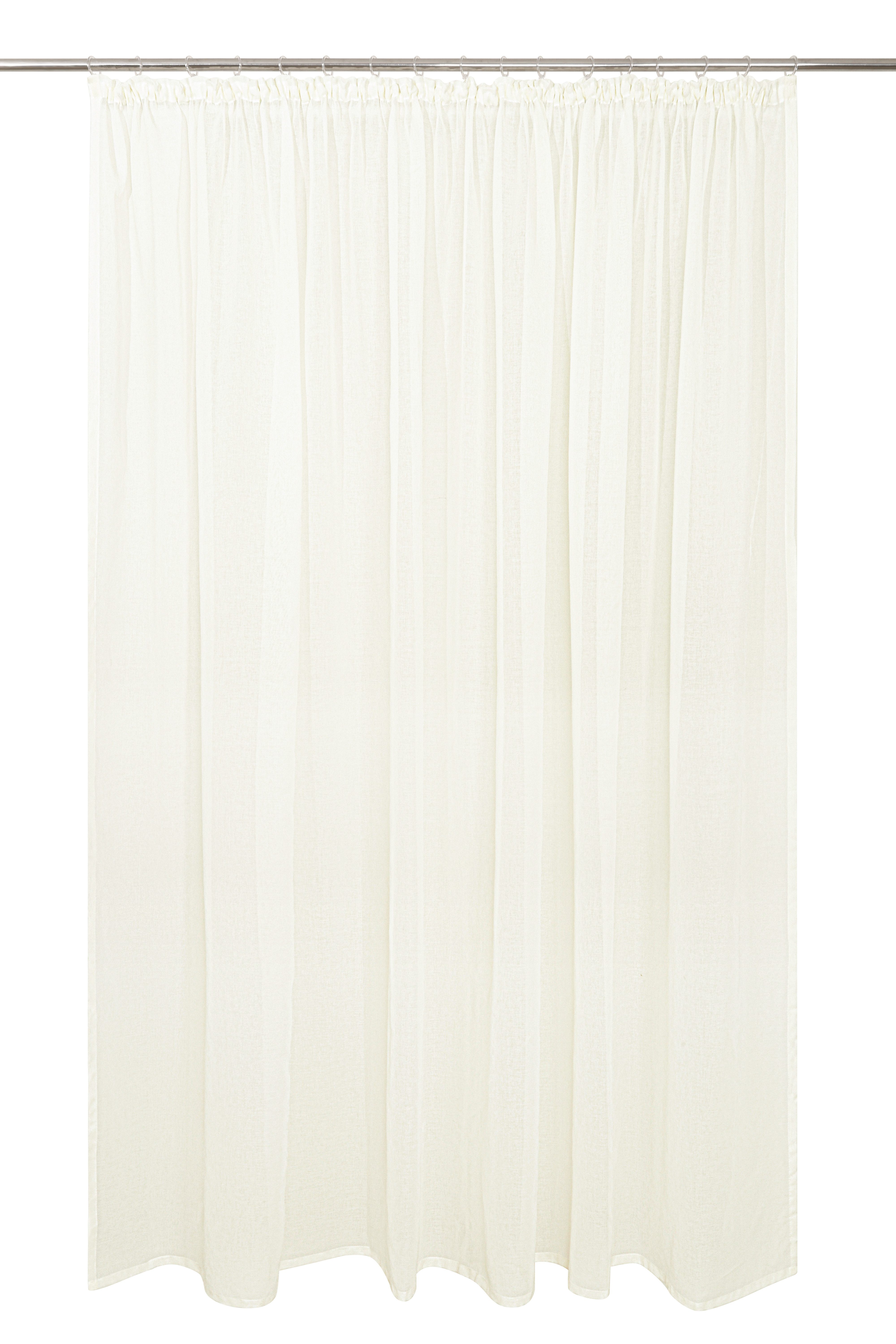 OTTO home Gardine Dolly (1 St), Kräuselband, transparent, Bestseller, Store