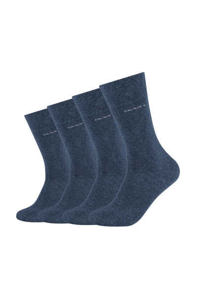 Camano Socken (Packung, 4-Paar) Mit verstärktem Fersen- und Zehenbereich