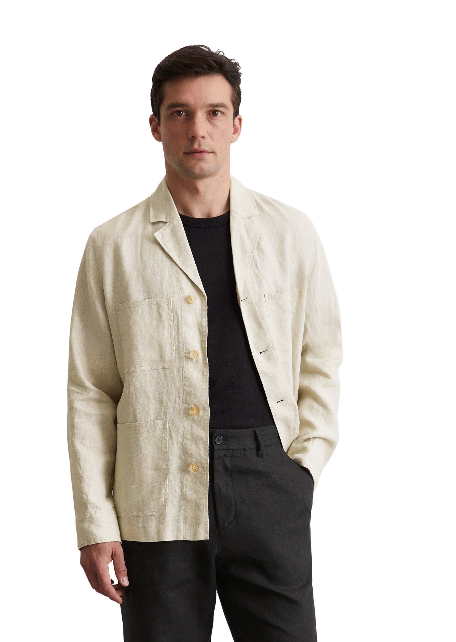Marc O'Polo Hemdjacke Overshirt im Blazer-Stil günstig online kaufen