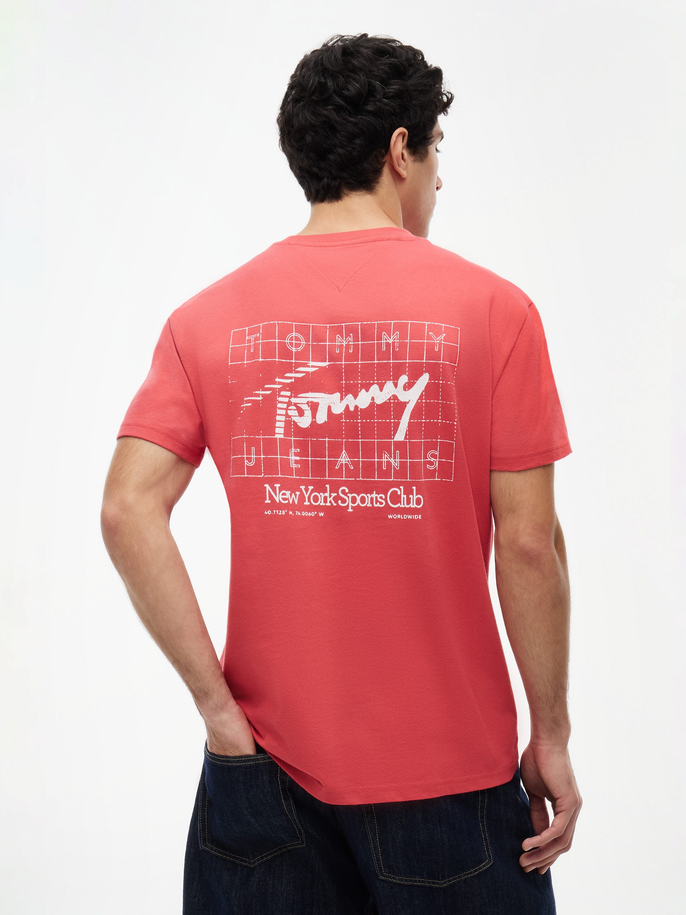 Tommy Jeans T-Shirt TJM REGULAR SIGNATURE FLAG