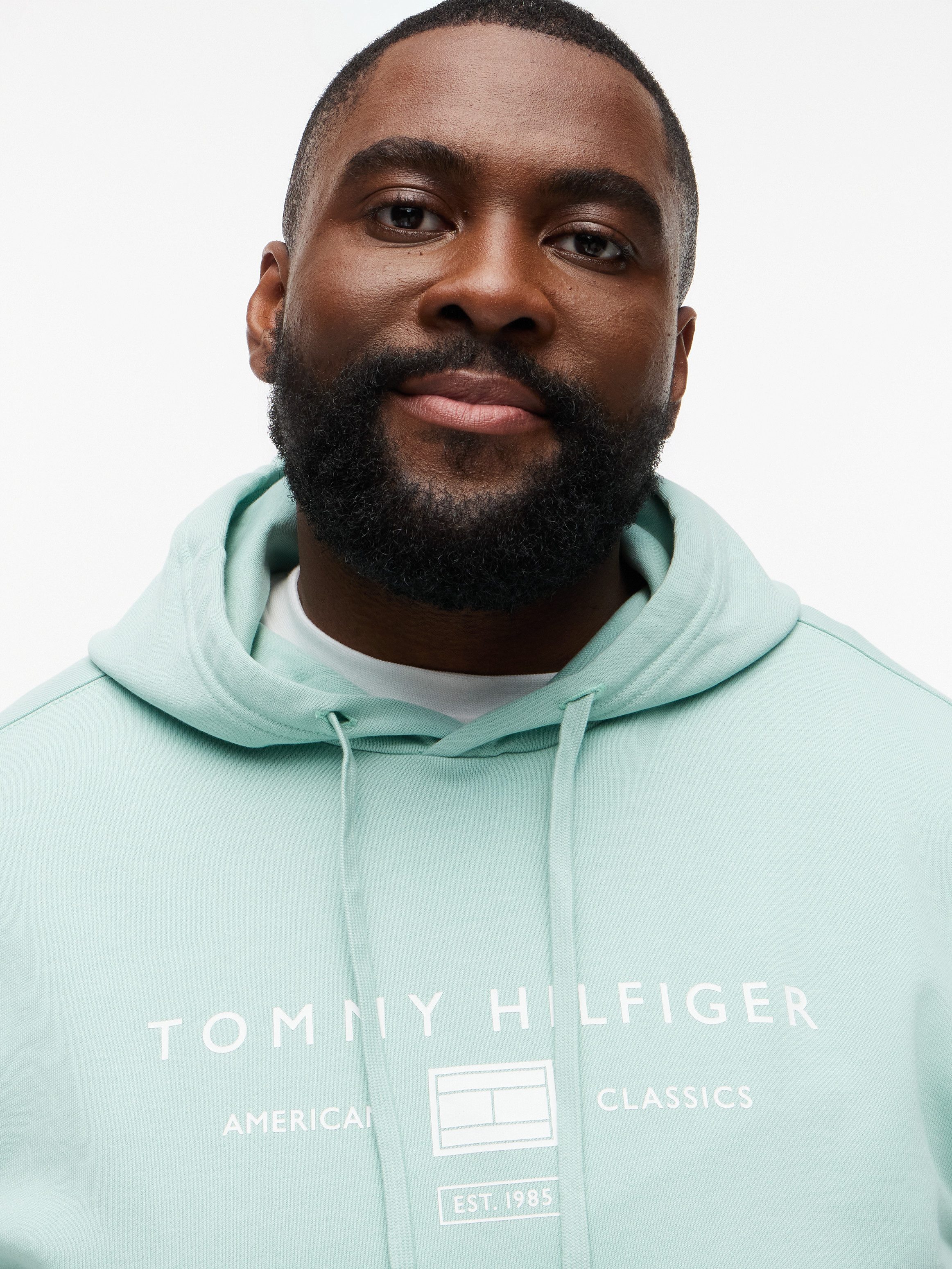 Tommy Hilfiger Big & Tall Hoodie BT-BRAND L0VE TR MONO STOCK Große Größen, normale Passform