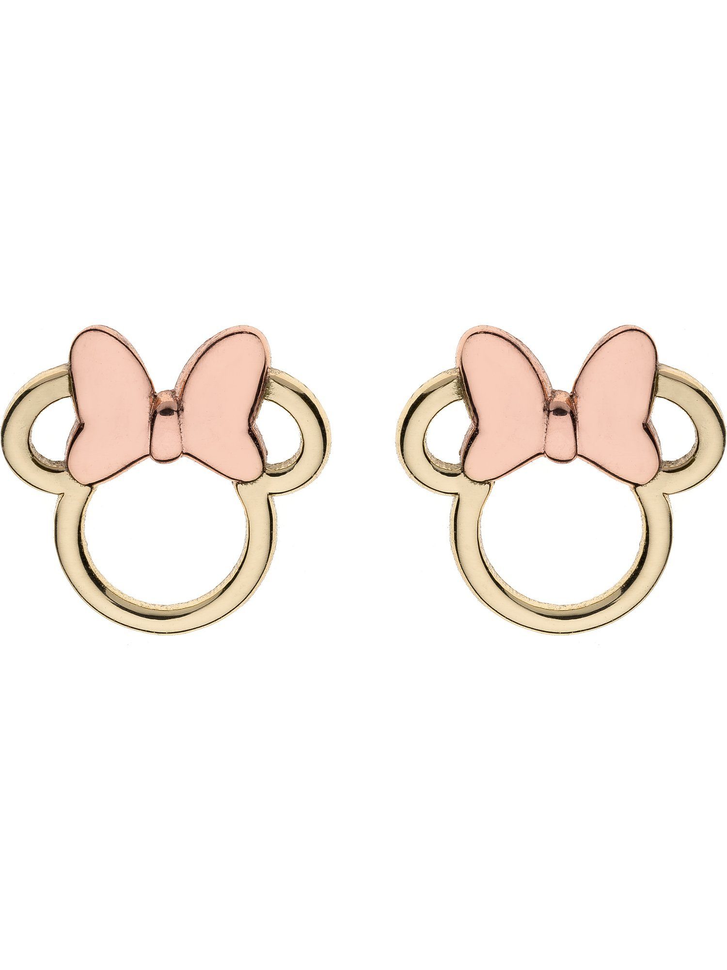 Paar Ohrhänger Disney Mädchen-Kinderohrring 375er Gelbgold