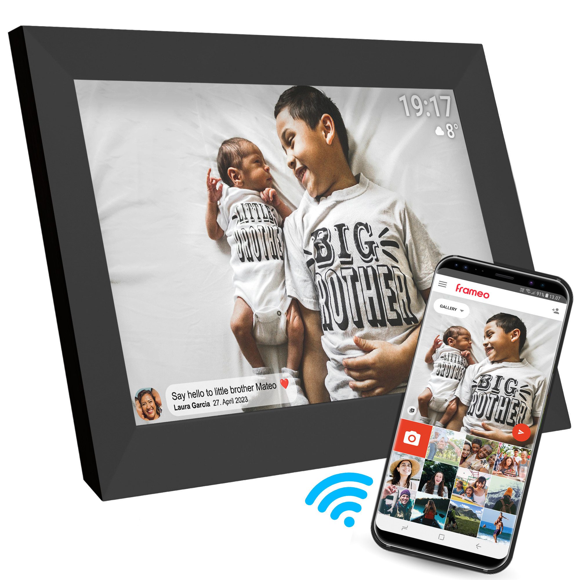 Denver PFF-1026B Digitaler Рамки (25.7 cm/10.1 ", 16 GB)