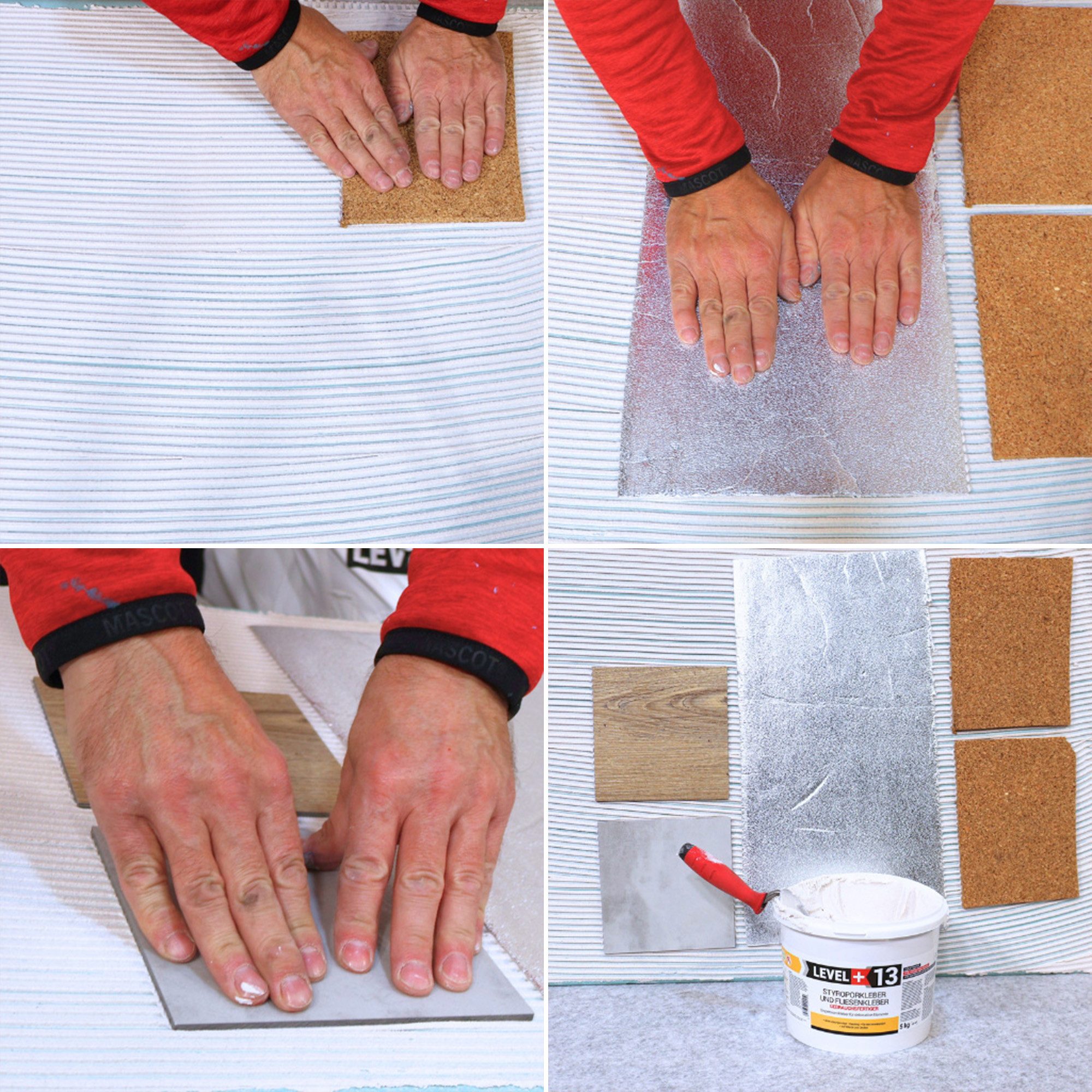 Level+ Dispersionskleber Styroporkleber Dispersionkleber Dekor Deckenplatten L+13 - 10KG