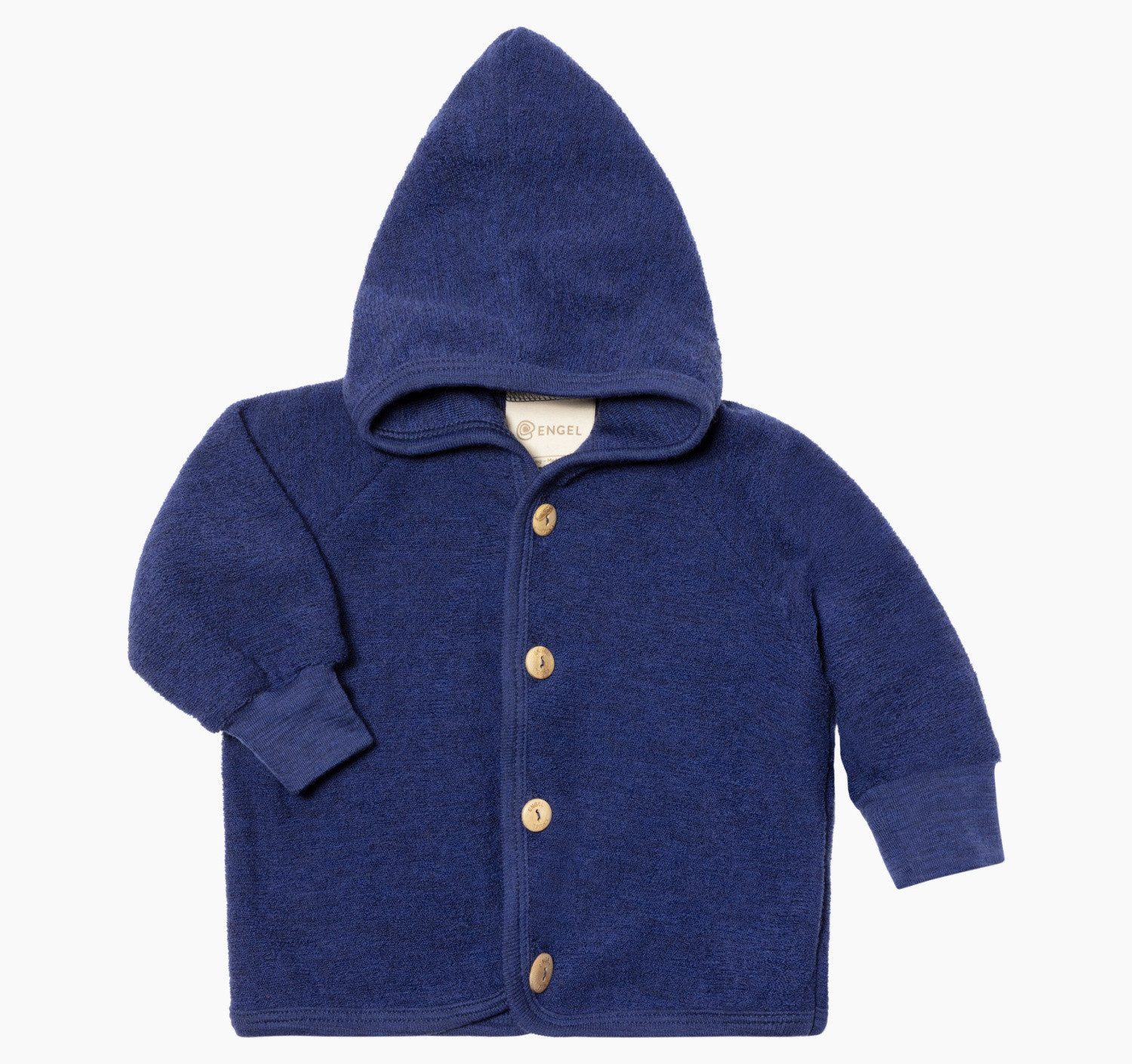 Engel Naturkleidung Kapuzenfleecejacke