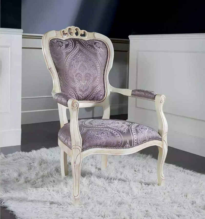 JVmoebel Sessel Wohnzimmer Sessel Luxus Sitz Polstersessel Designer Sessel 1 Sitzer (1-St), Made in Italy