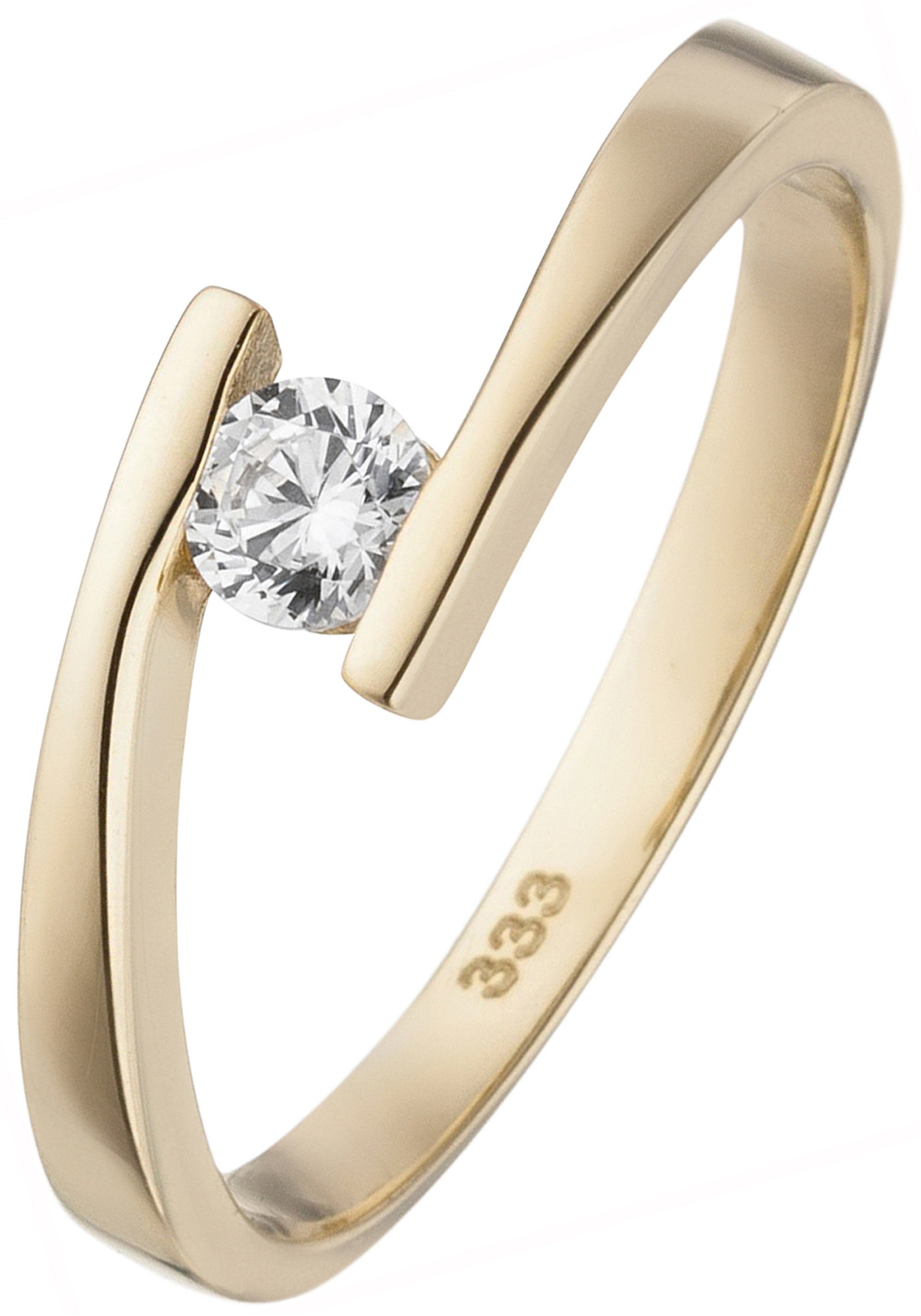 JOBO Fingerring, 333 Gold mit 1 günstig online kaufen