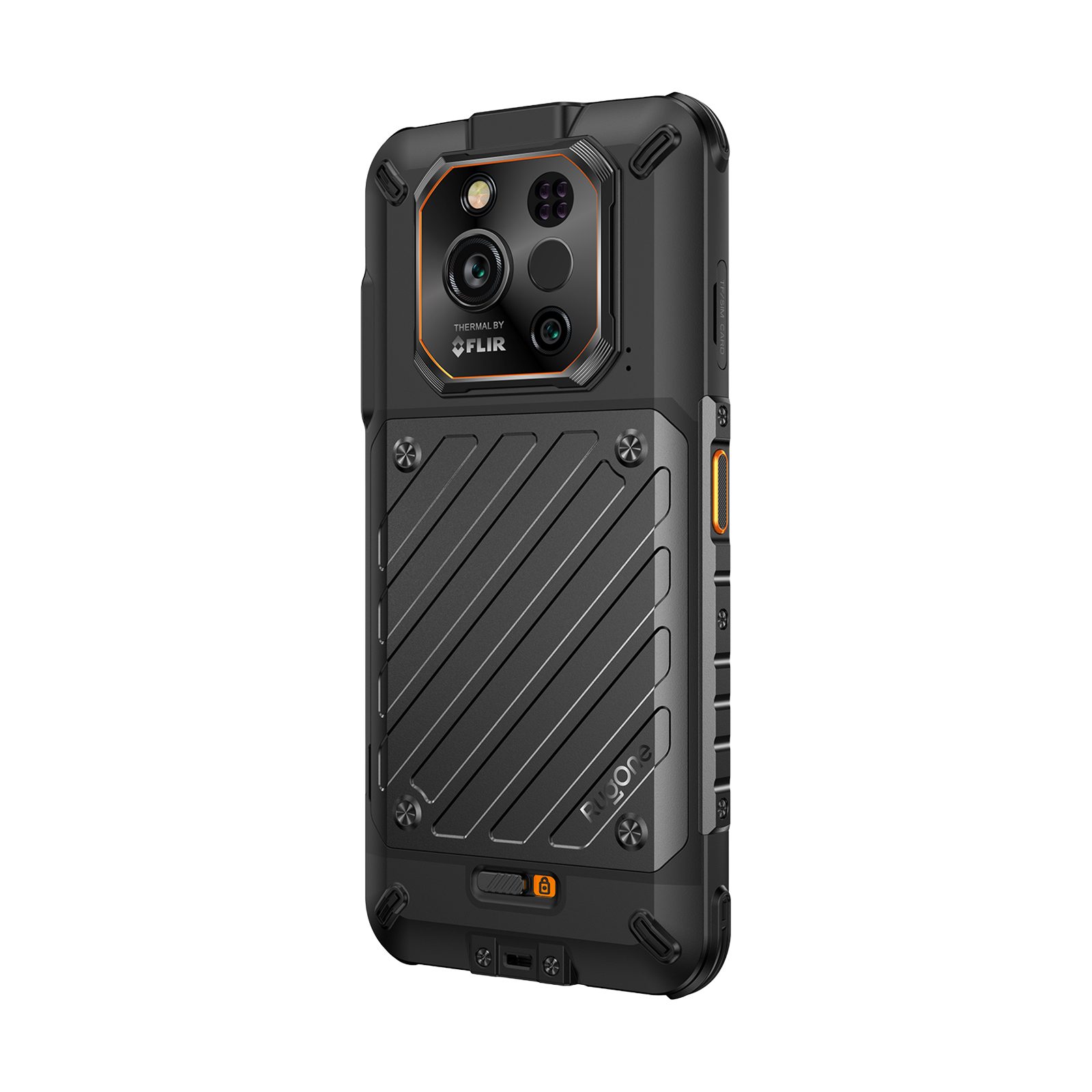 RugOne Xever 7 Pro Outdoor Rugged 5G eSim Handy Smartphone (512 GB Speicherplatz) schwarz
