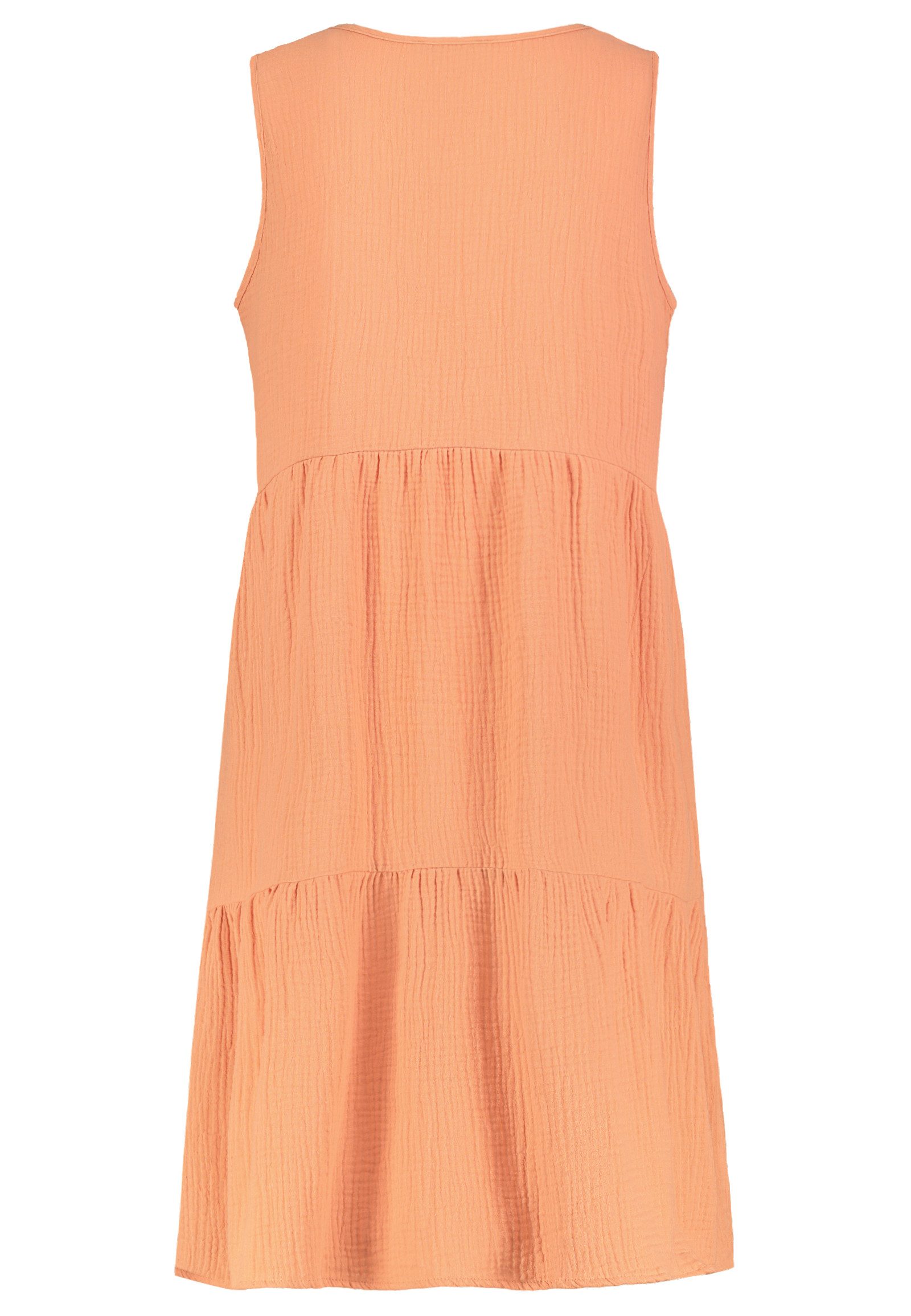 SUBLEVEL Shirtkleid Sommerlich luftig mit gerafftem Saum (7/8-Länge) Sleeve günstig online kaufen