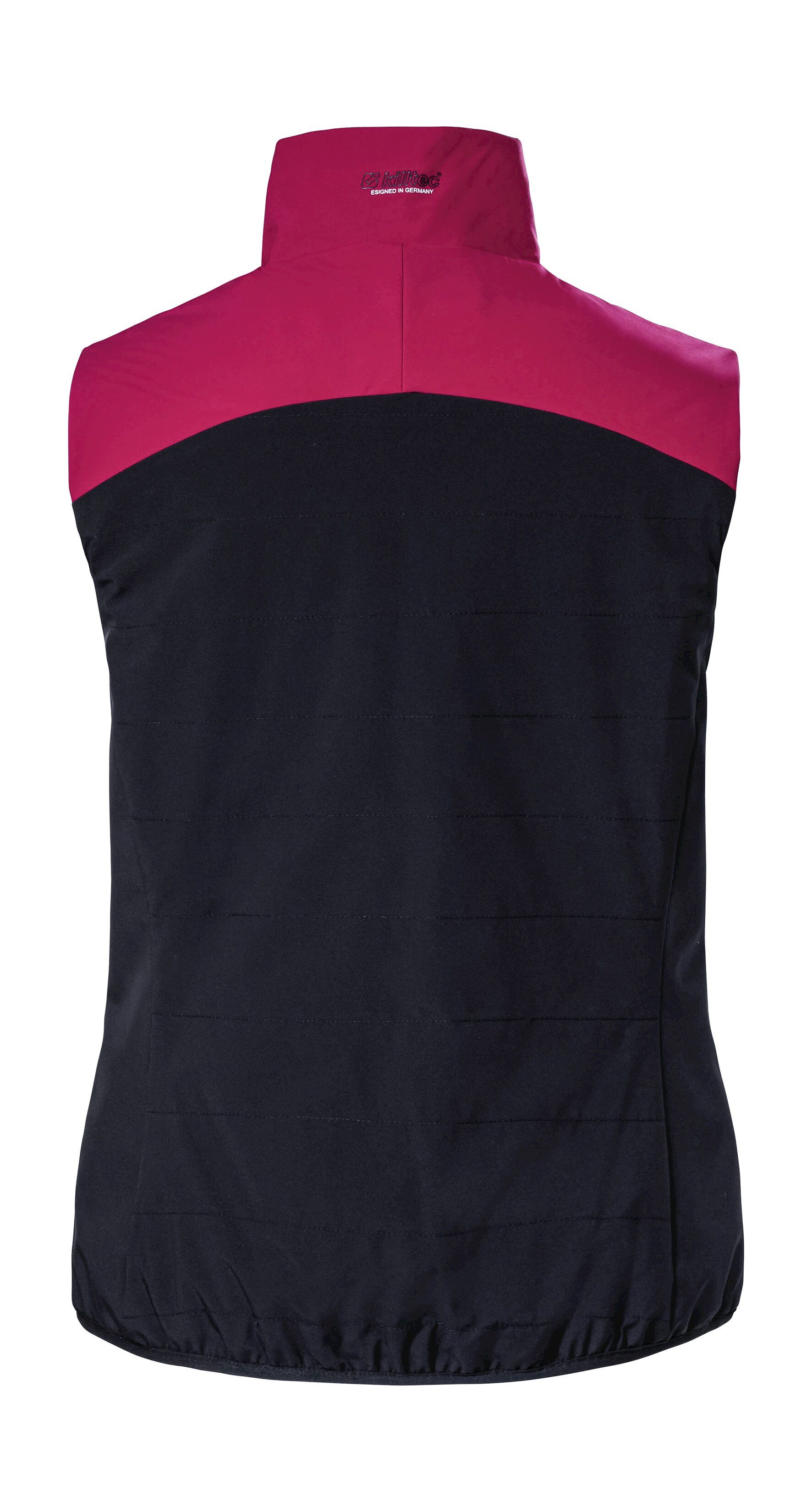 Killtec Funktionsweste KOW 98 WMN VST Wendeweste mit Colourblock, wasserabweisend, atmungsaktiv, Kinnschutz