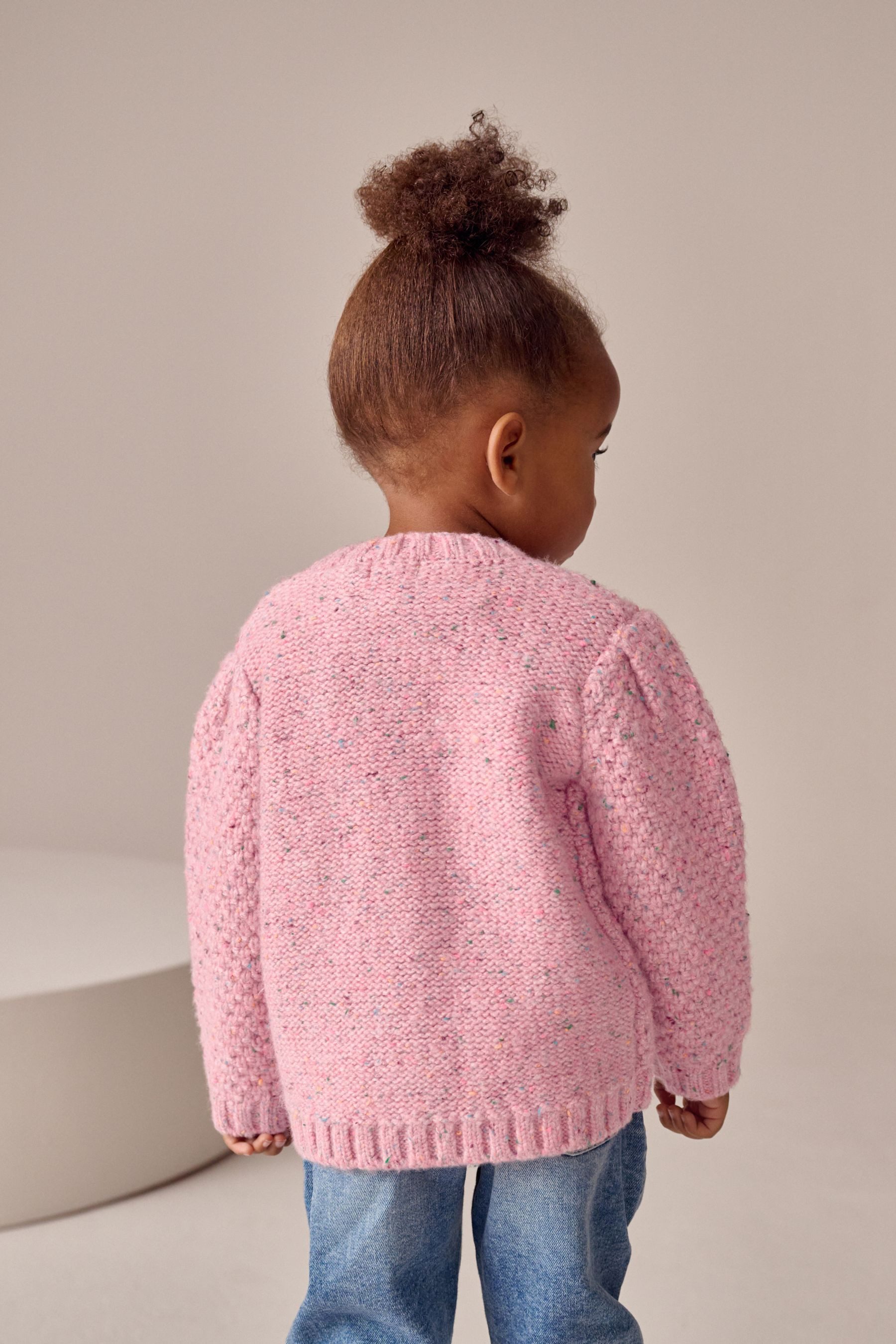 Next Strickjacke Grobgestrickte, noppige Strickjacke (1-tlg)