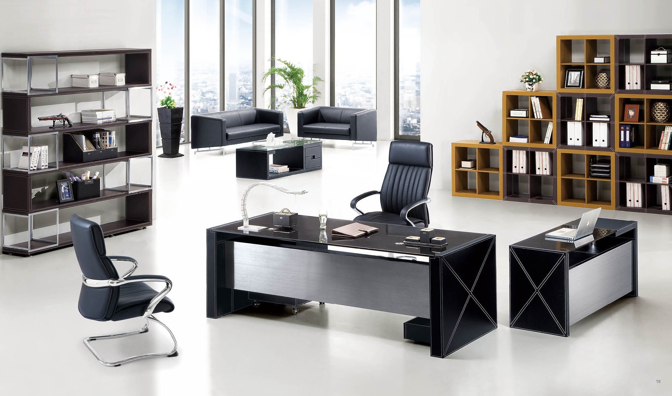 Xlmoebel Raumteiler Stapelbares Regal mit Trennwand für Büro und Wandgestaltung 74x74, Made in Europa
