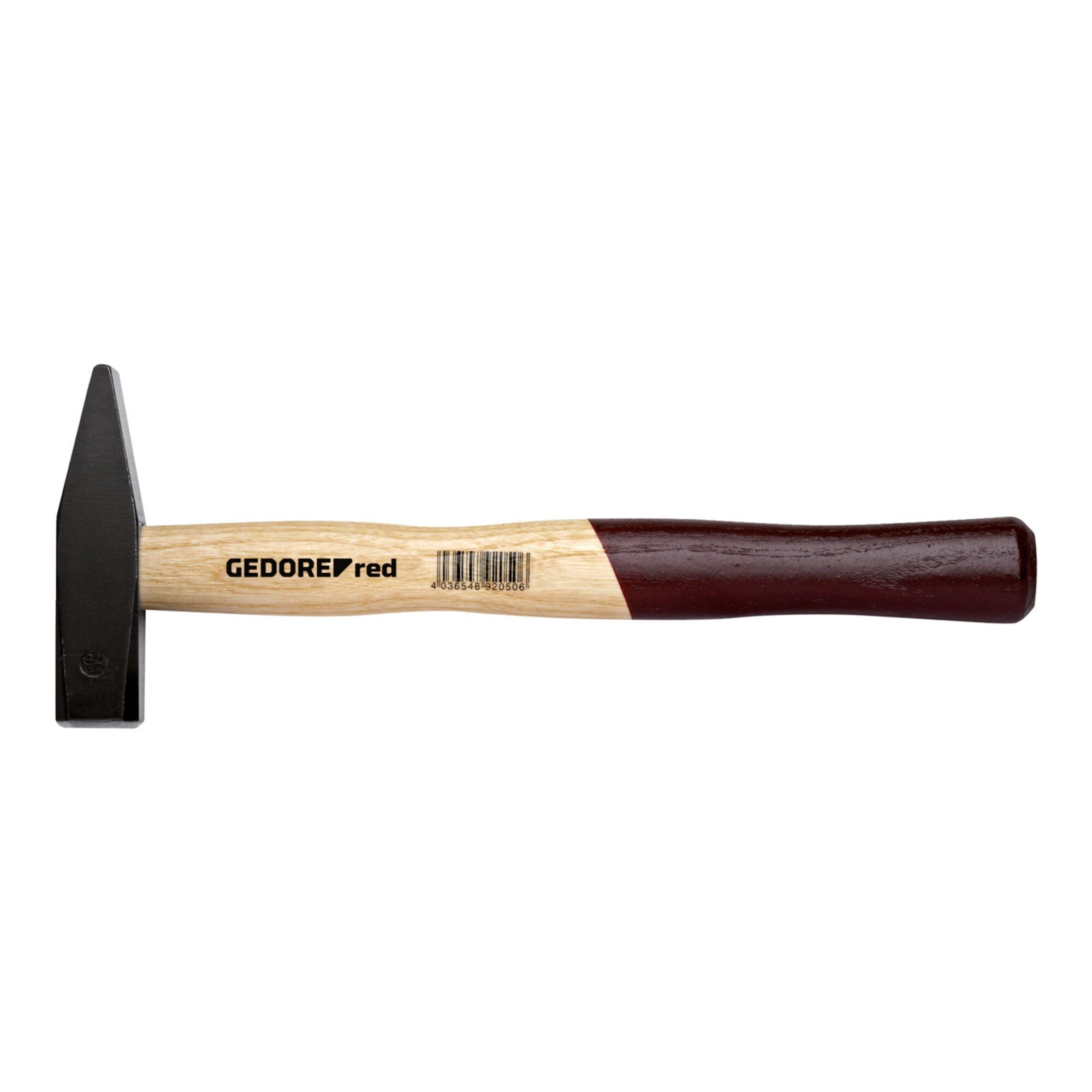 Gedore Red Hammer Gedore red Schlosserhammer mit Holzgriff, 300 g Kopfgewicht, Hammer mi