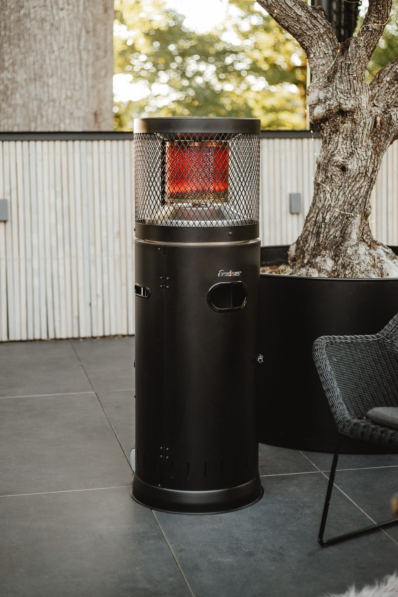 Enders® Terrassenstrahler POLO BLACK 2.0