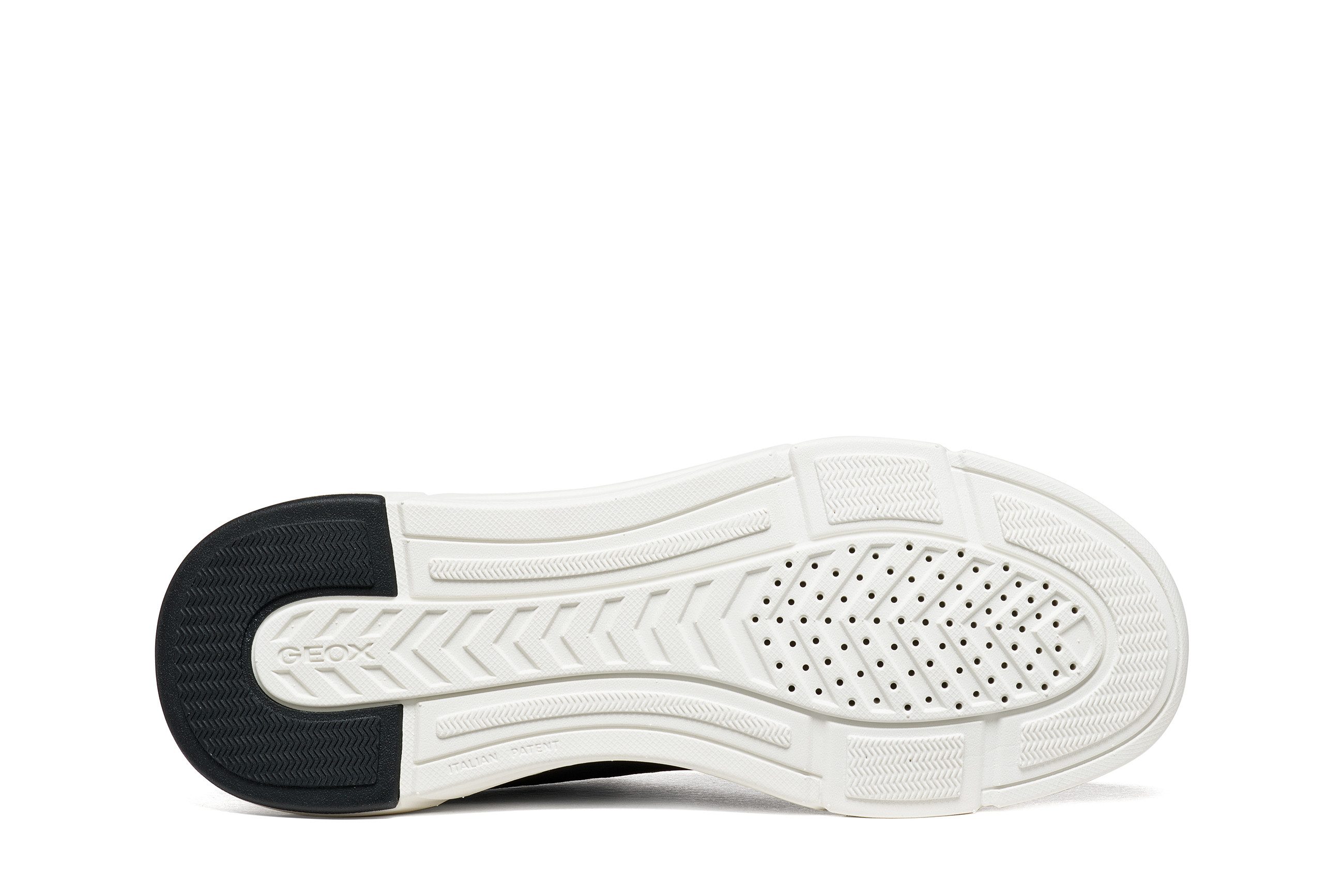 Geox U VITTOUR PLUS Slip-On Sneaker Halbschuh, Slipper mit weicher Schaftrandpolsterung