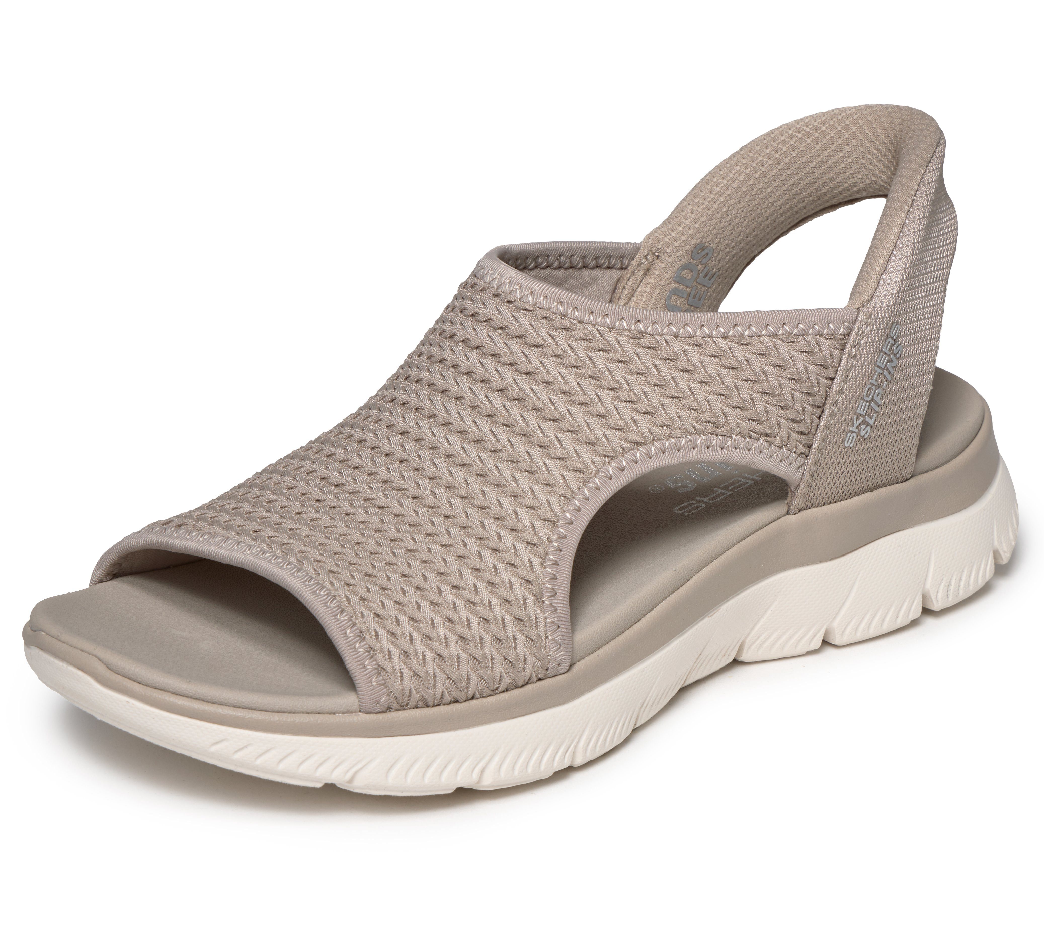 Skechers SUMMITS-SWEETLY EVOLVED Sandale Sportsandale, Trekkingsandale mit Slip-In Funktion