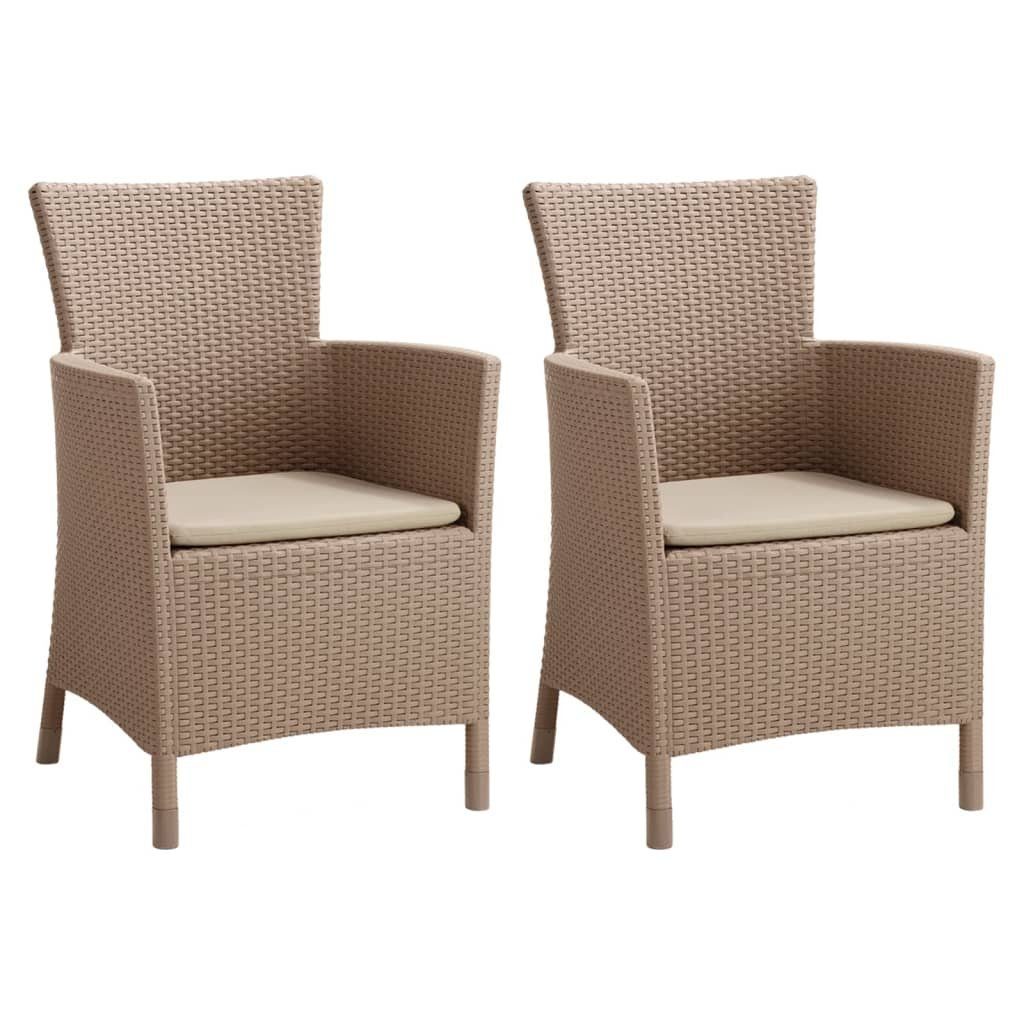Keter Gartenstuhl Gartensessel Iowa Cappuccino 215519 (1 St)