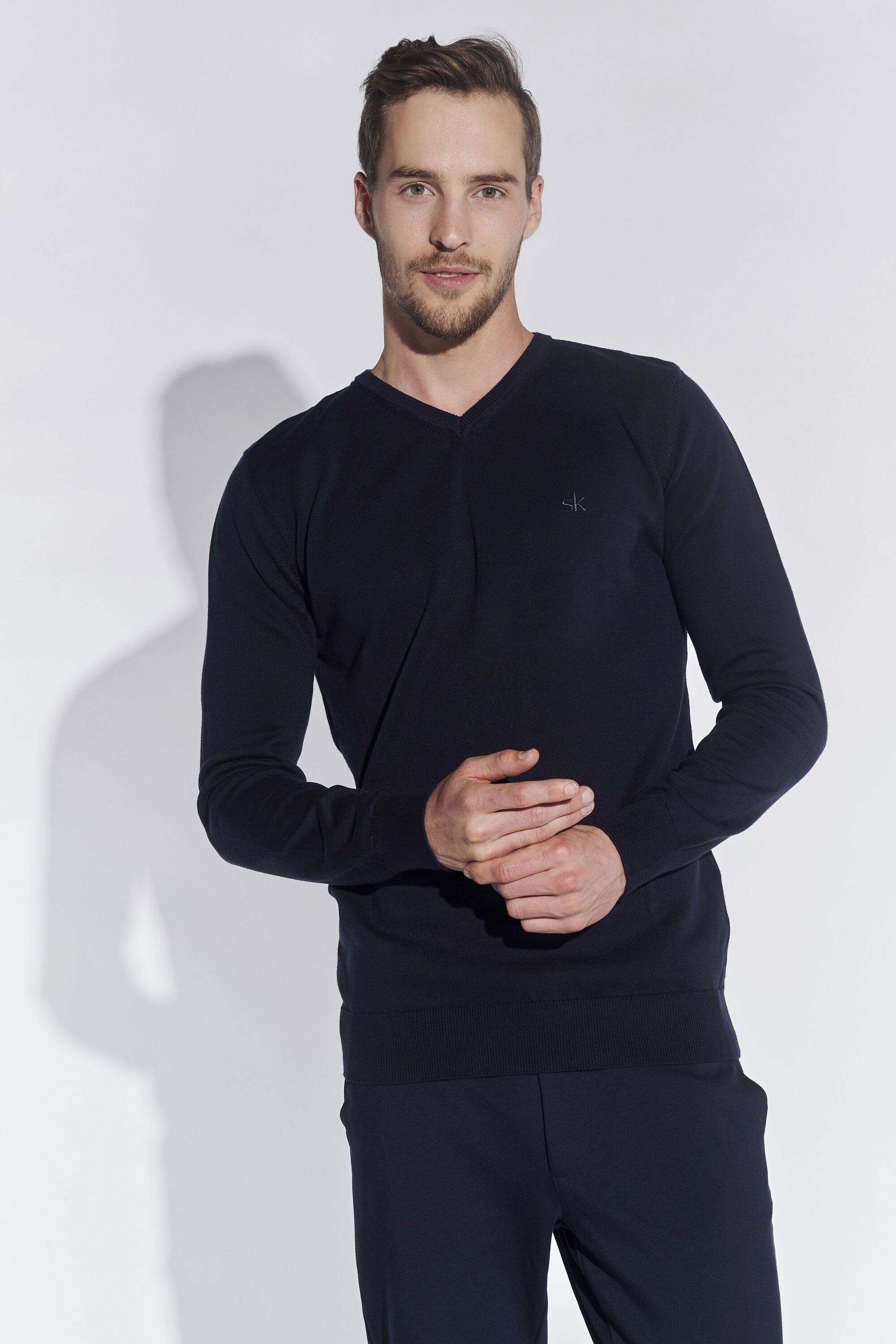 SteffenKlein V-Ausschnitt-Pullover