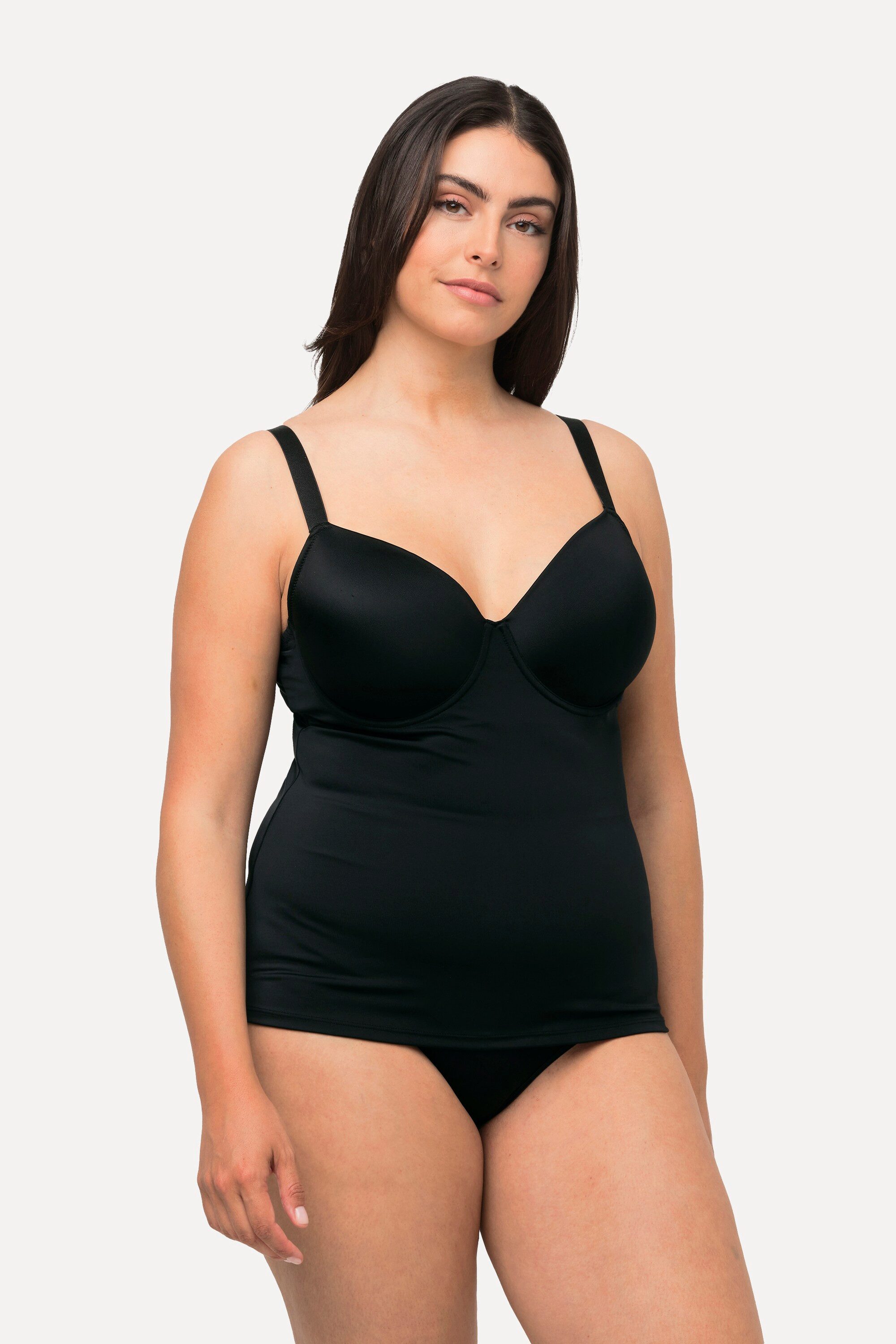 HERMKO Damen BH-Hemd Mit Integriertem Bustier – 50% Baumwolle, 50% Modal, Größe 40/42 (M)