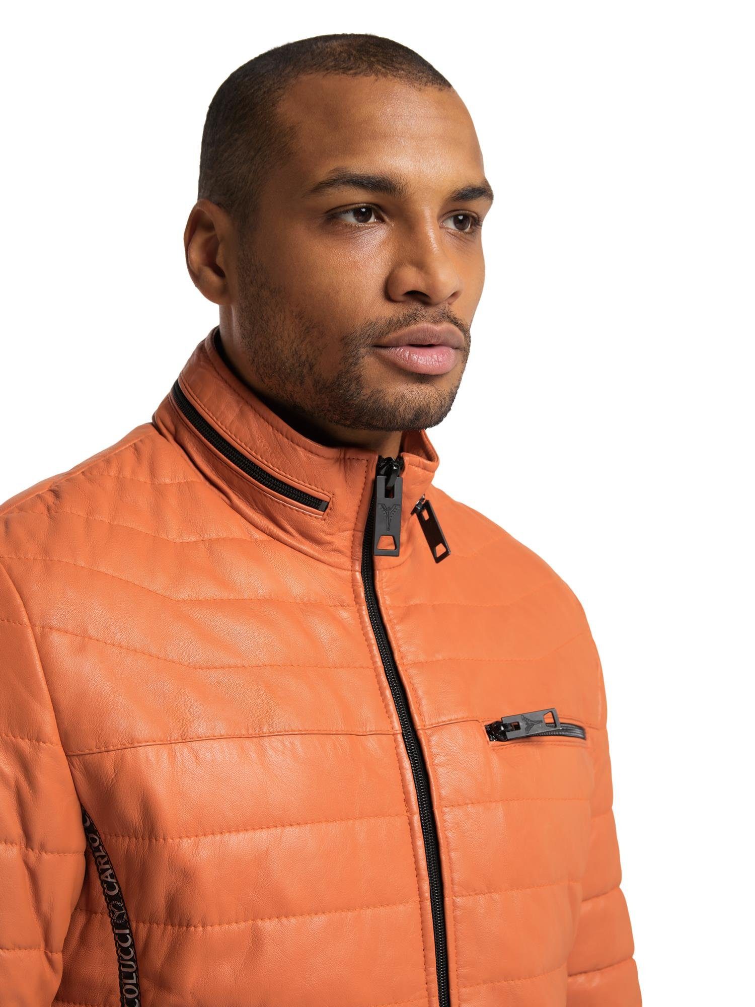 CARLO COLUCCI Lederjacke Gulf