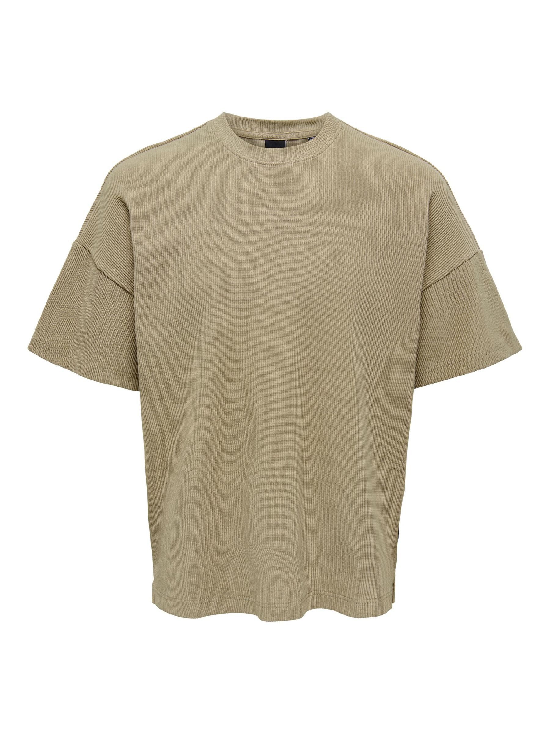 T-Shirt Weites Rundhals Kurzarm Basic ONSBERKELEY