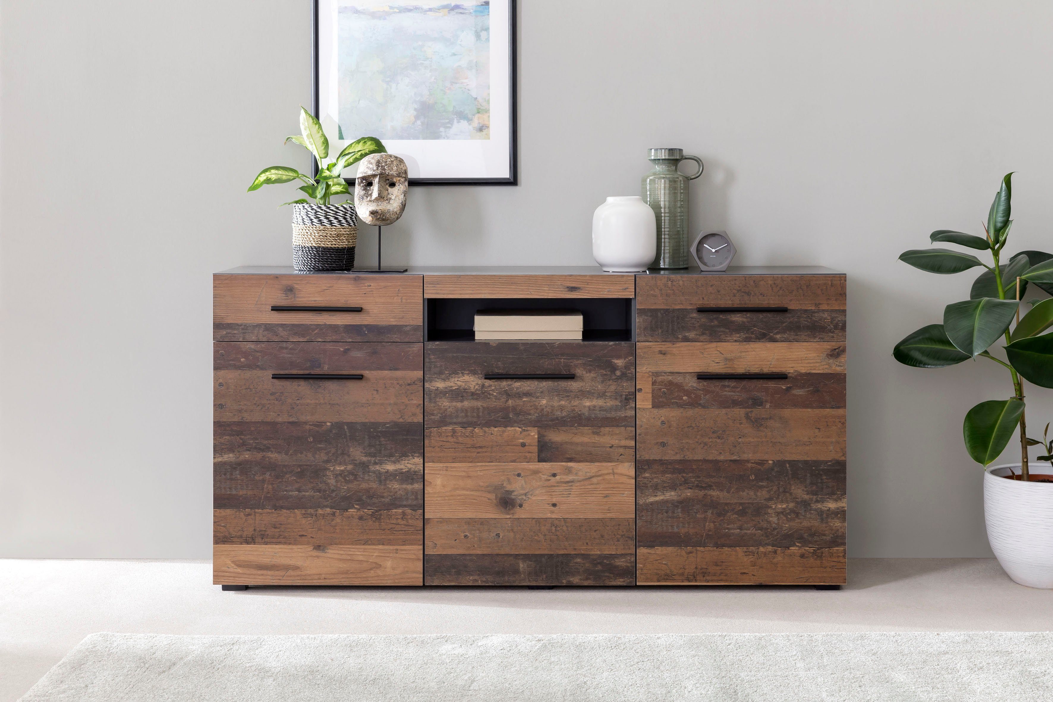 Wilmes Sideboard, Breite 150 cm, 3 Türen online kaufen | OTTO