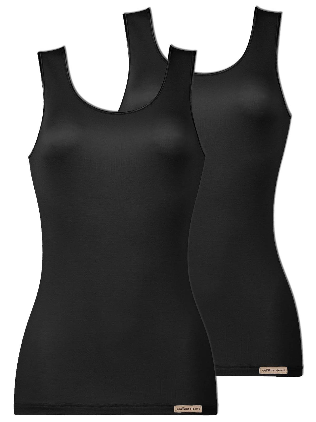 Achselhemd 2er Pack Damen Unterhemd Achselträger 2764