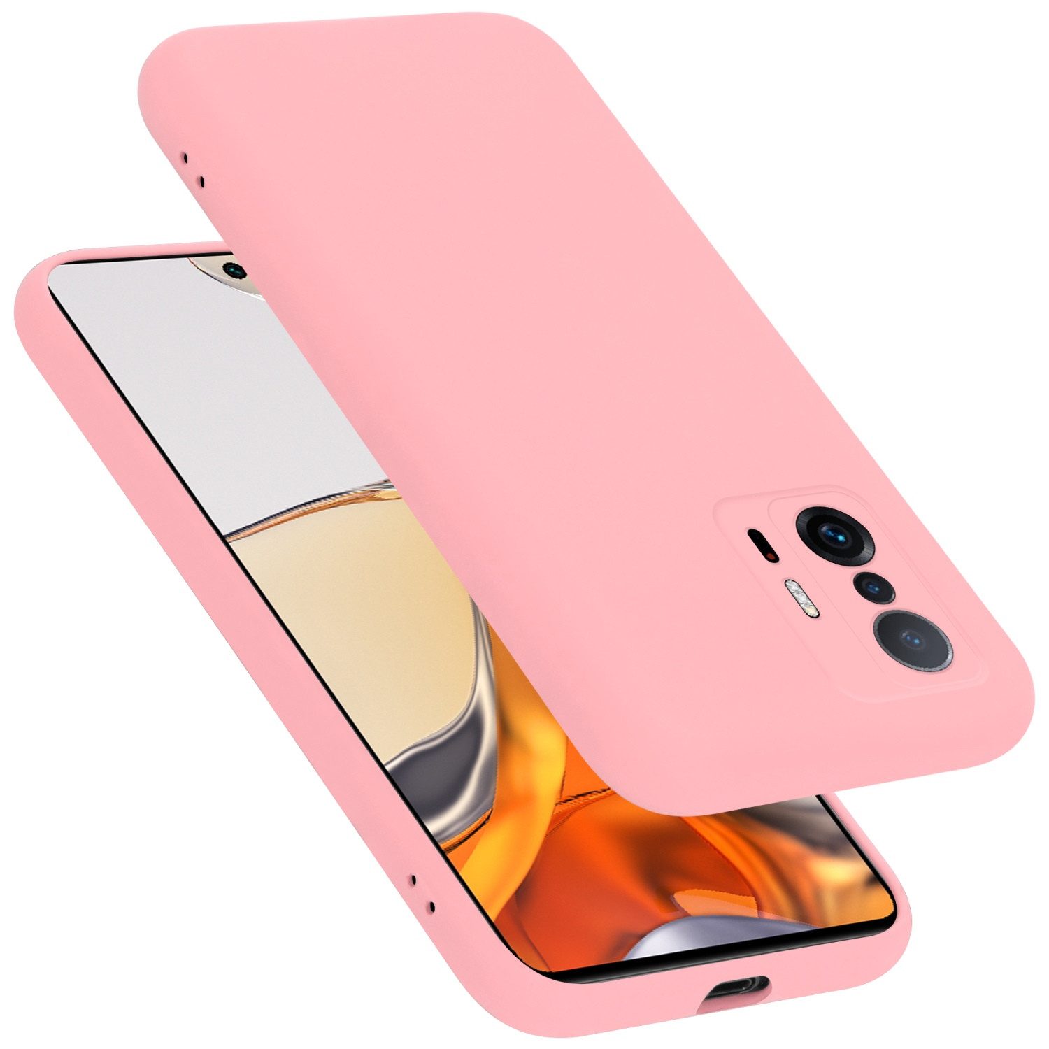 Cadorabo Handyhülle für Xiaomi 11T / 11T PRO Hülle Xiaomi 11T / 11T PRO, Flexible Hülle TPU Silikon Schutzhülle Back Cover Case