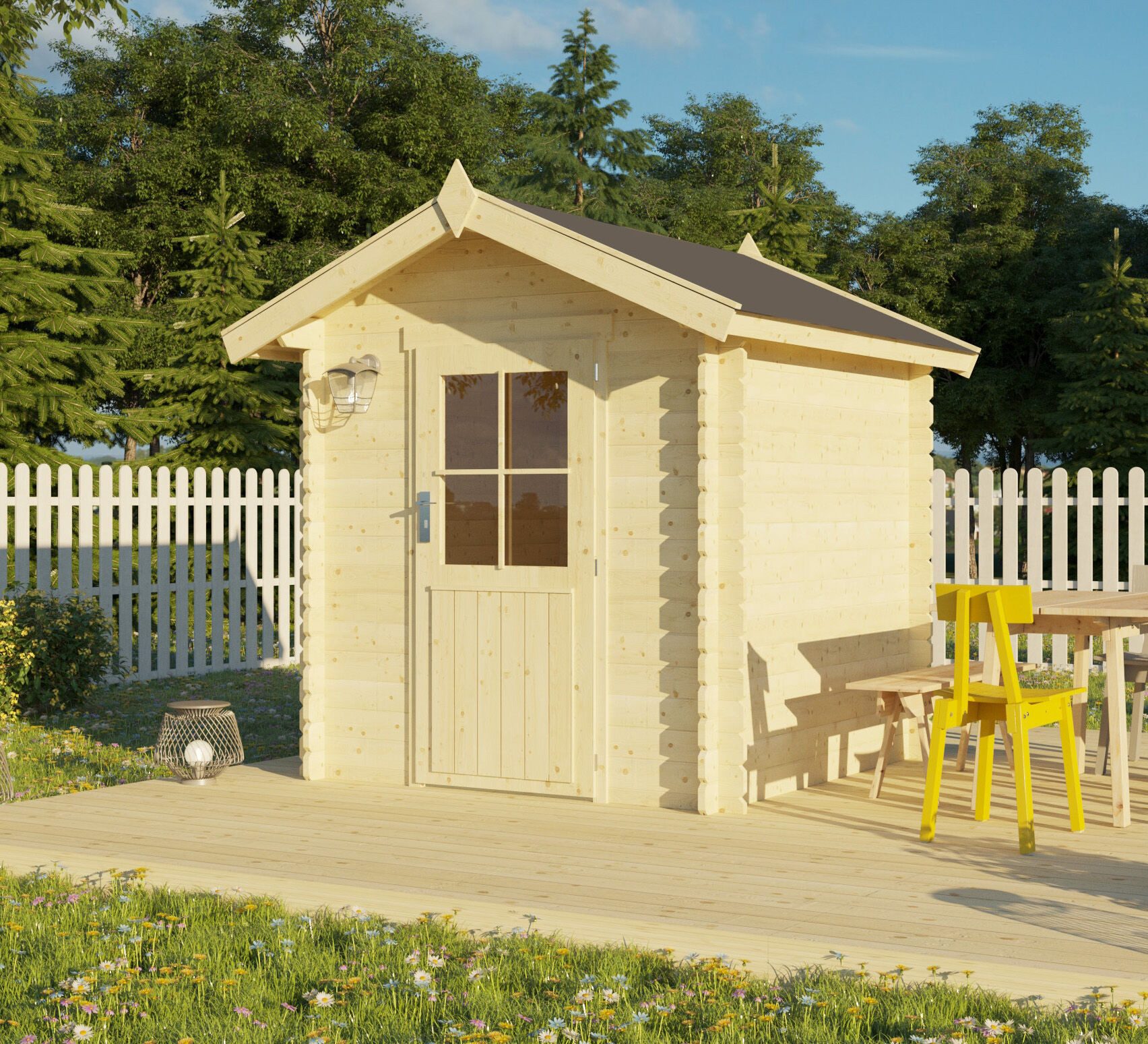 Fjordholz Gartenhaus Anna 28